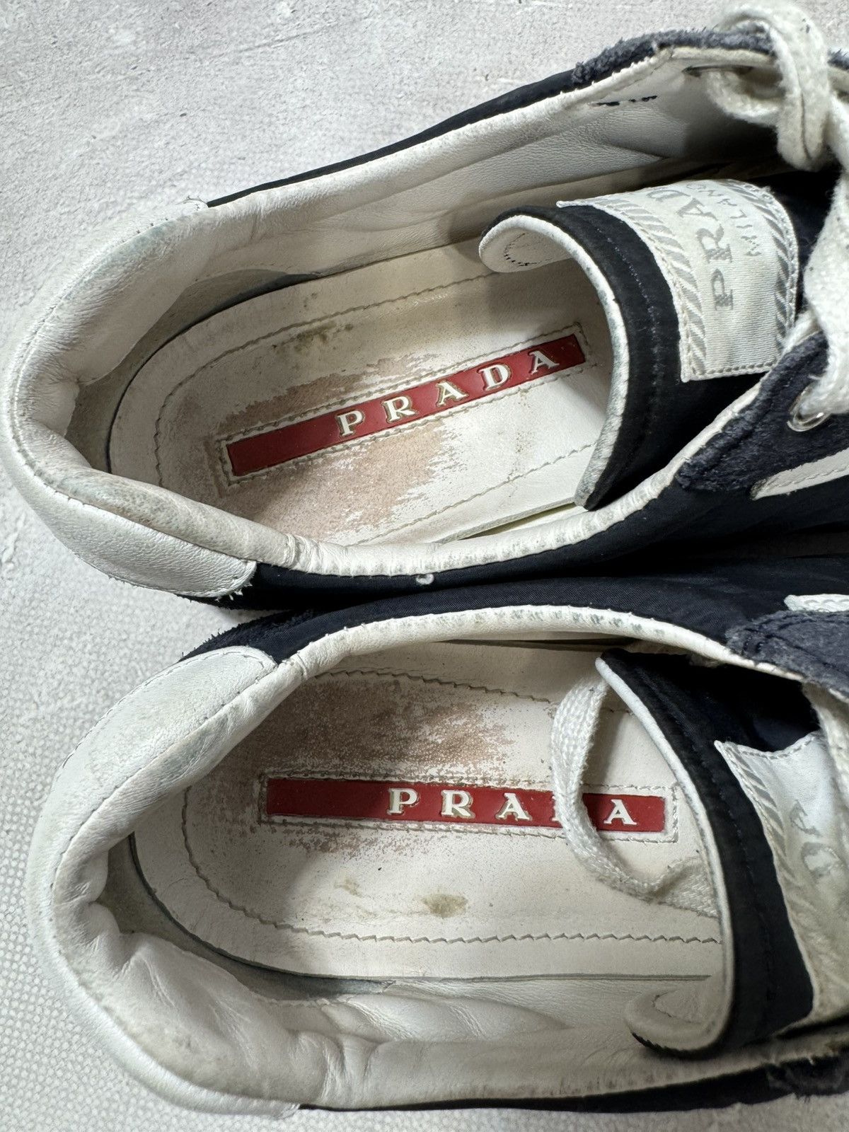 Prada Prada Nylon&Suede Sneakers Size US 9 / IT 39 - 11 Thumbnail