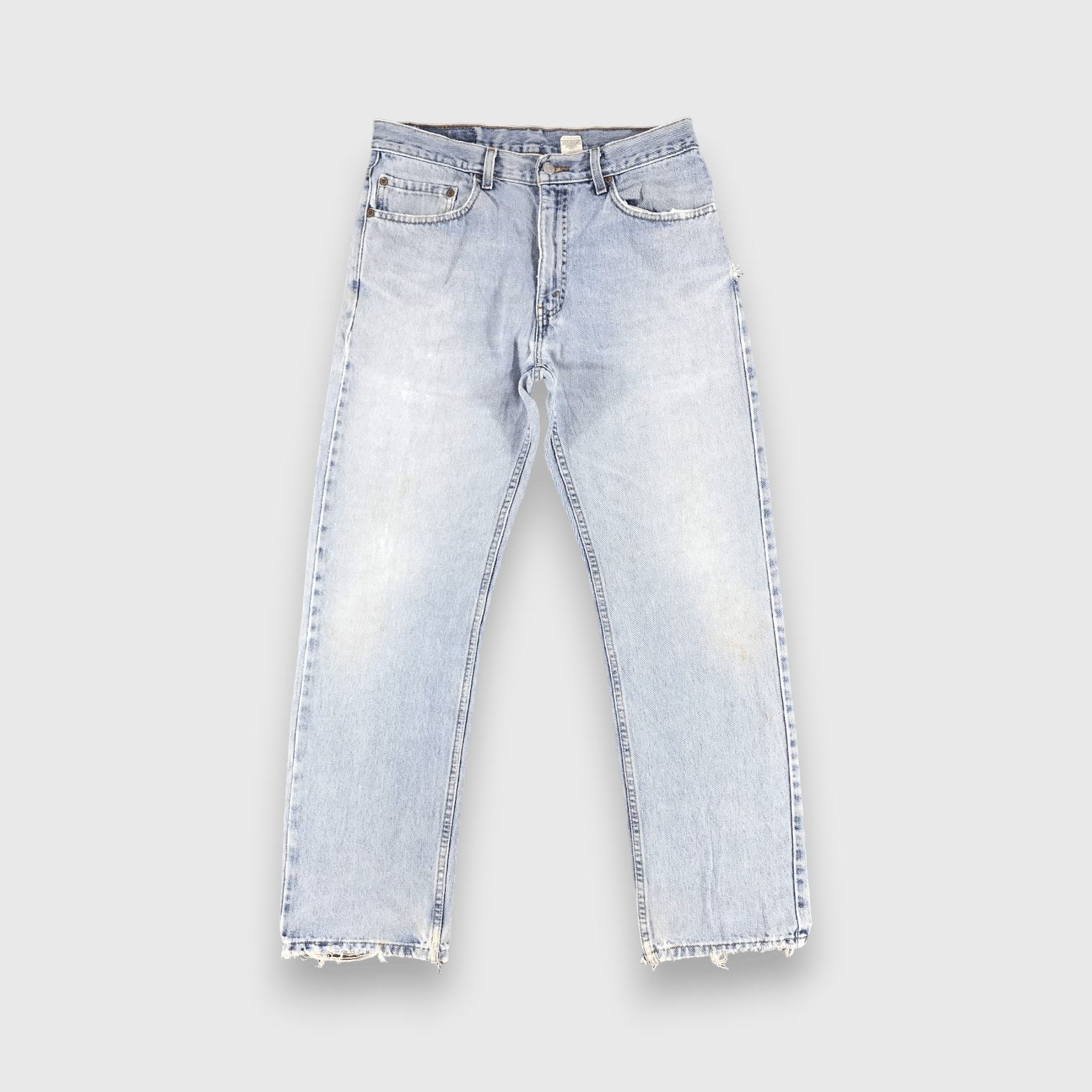 Levi's 90s Vintage Light Washed Levis 505 Jeans-J974 Size US 33 - 1 Thumbnail