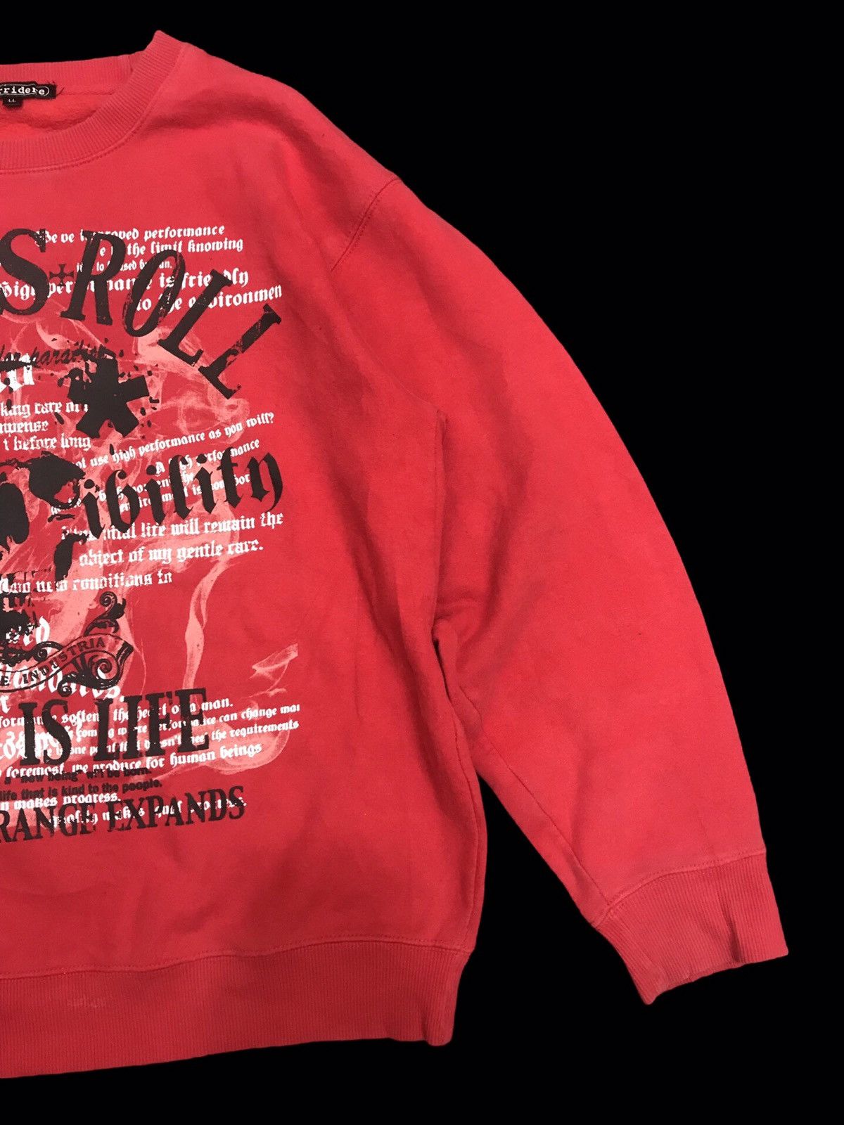 Japanese Brand × Seditionaries 💥PUNK💥Sorridere Skull Punk Style Sweatshirt F438 Size US XL / EU 56 / 4 - 5 Thumbnail