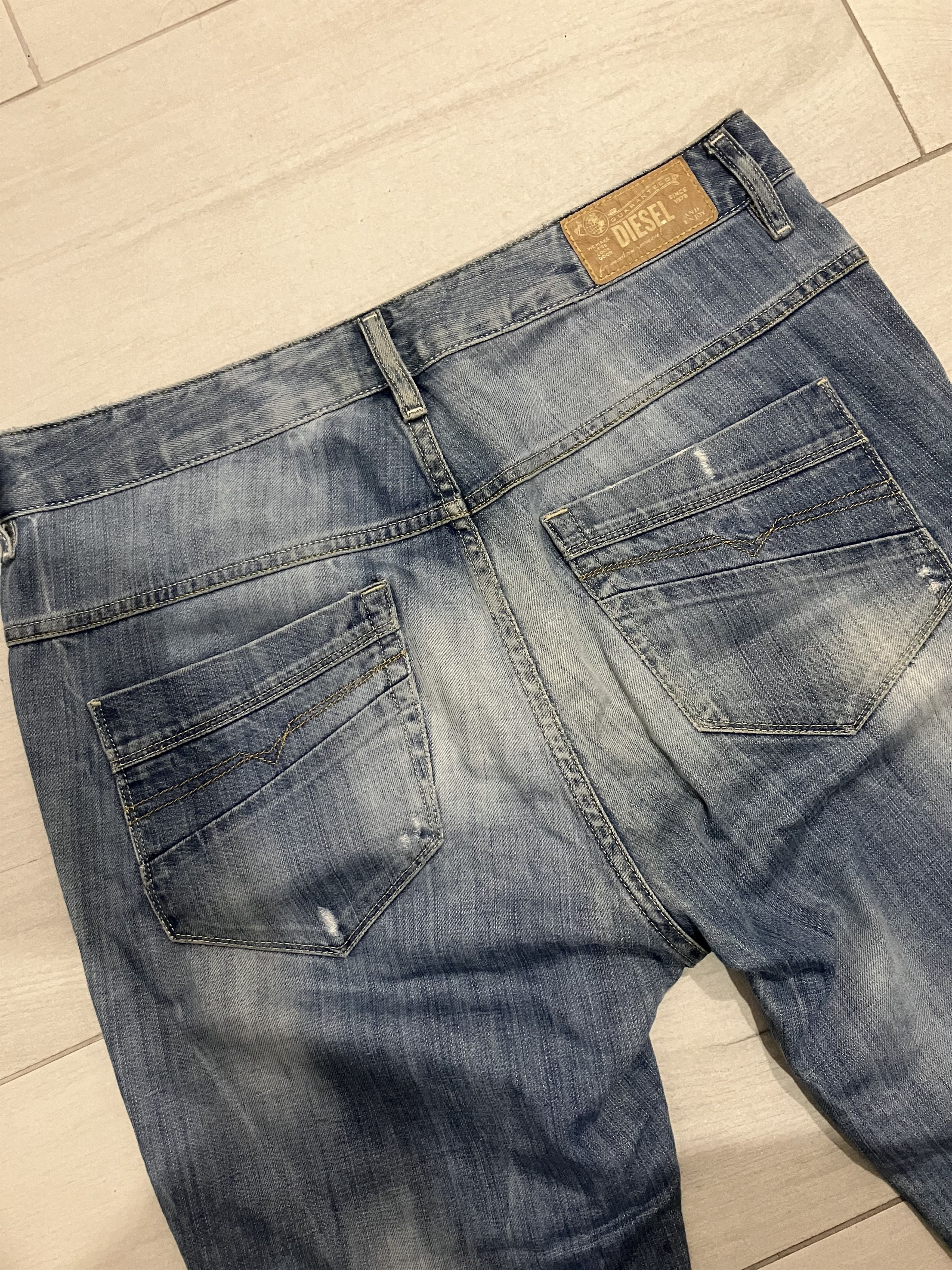 Diesel Faiza Relaxed-Boyfriend Low Rise Size 29" - 9 Thumbnail