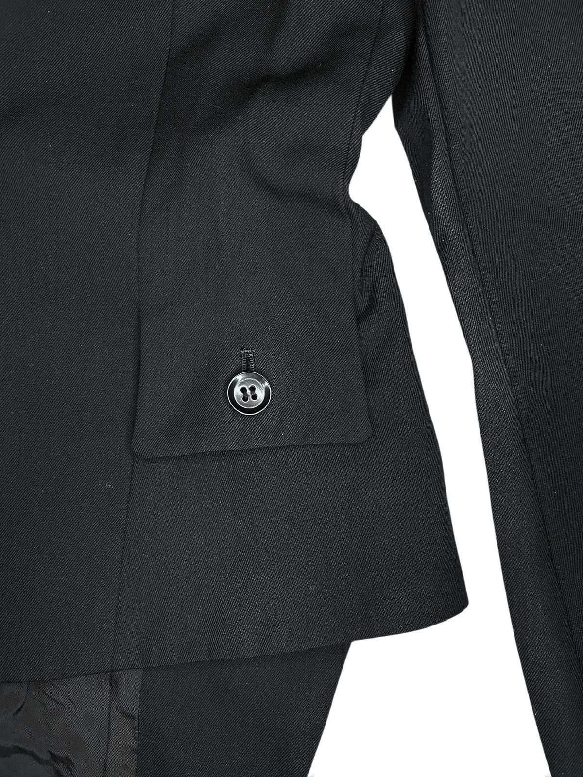 Yohji Yamamoto Blazer with Tail Size S / US 4 / IT 40 - 5 Thumbnail