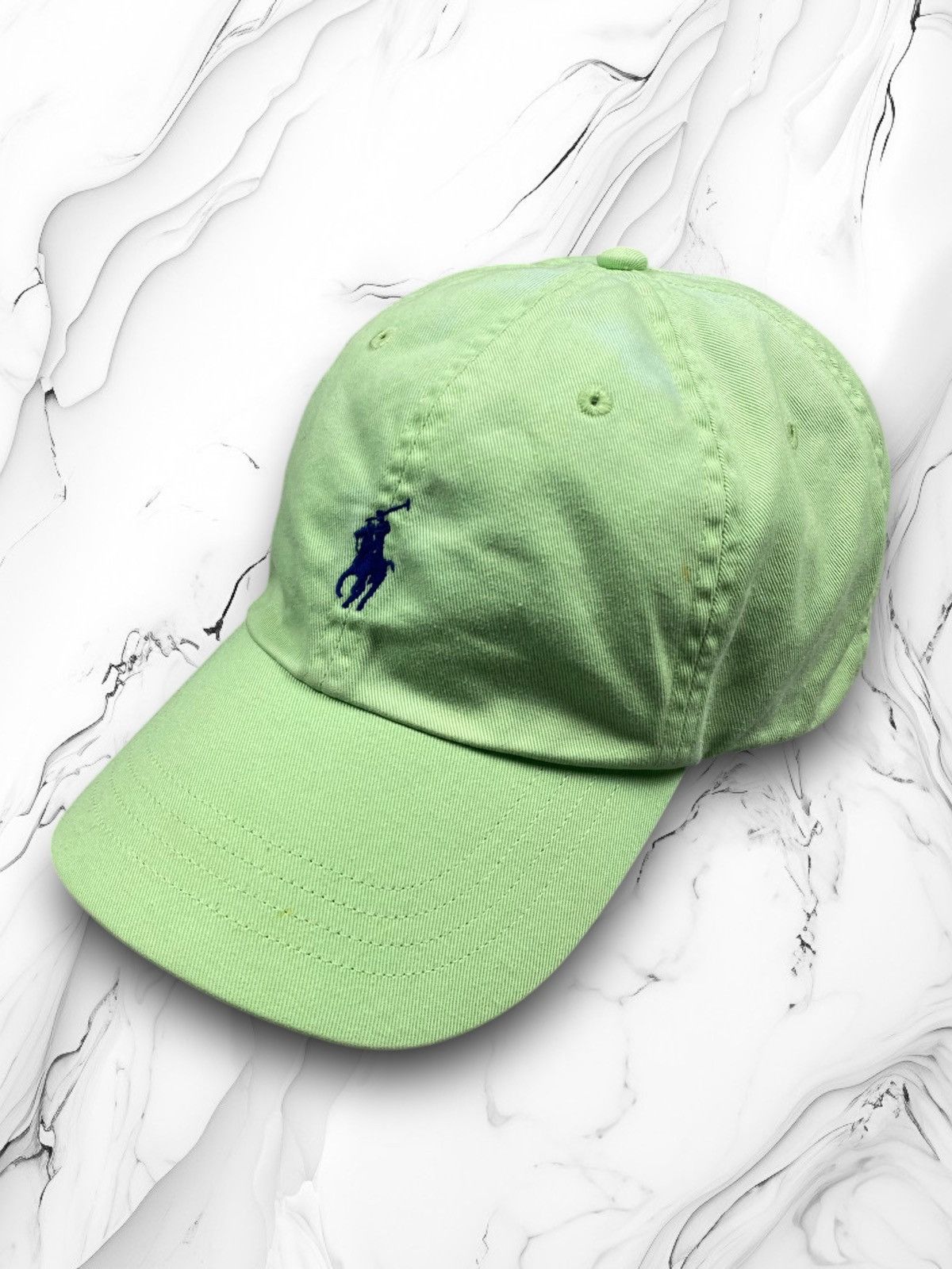 Polo Ralph Lauren × Vintage Vintage Polo Ralph Lauren Hype Cap Hat Embroidered Logo 90s Size ONE SIZE - 1 Thumbnail