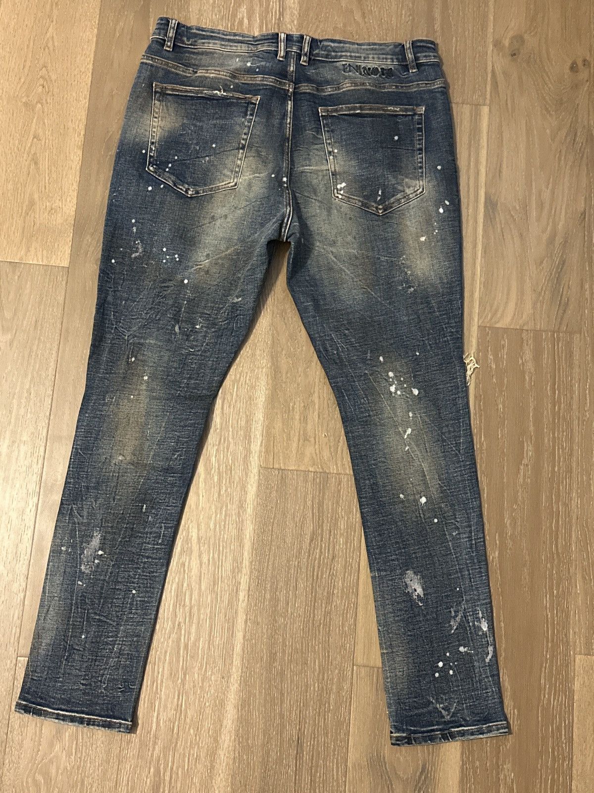 En Noir En Noir Denim Clash Dirty Indigo Size US 38 / EU 54 - 2 Thumbnail