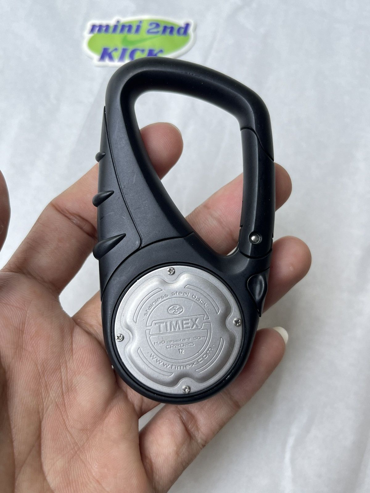 Timex Vintage TMX TIMEX GRIP CLIP CARABINER TOMB RAIDER WATCH Size ONE SIZE - 4 Thumbnail