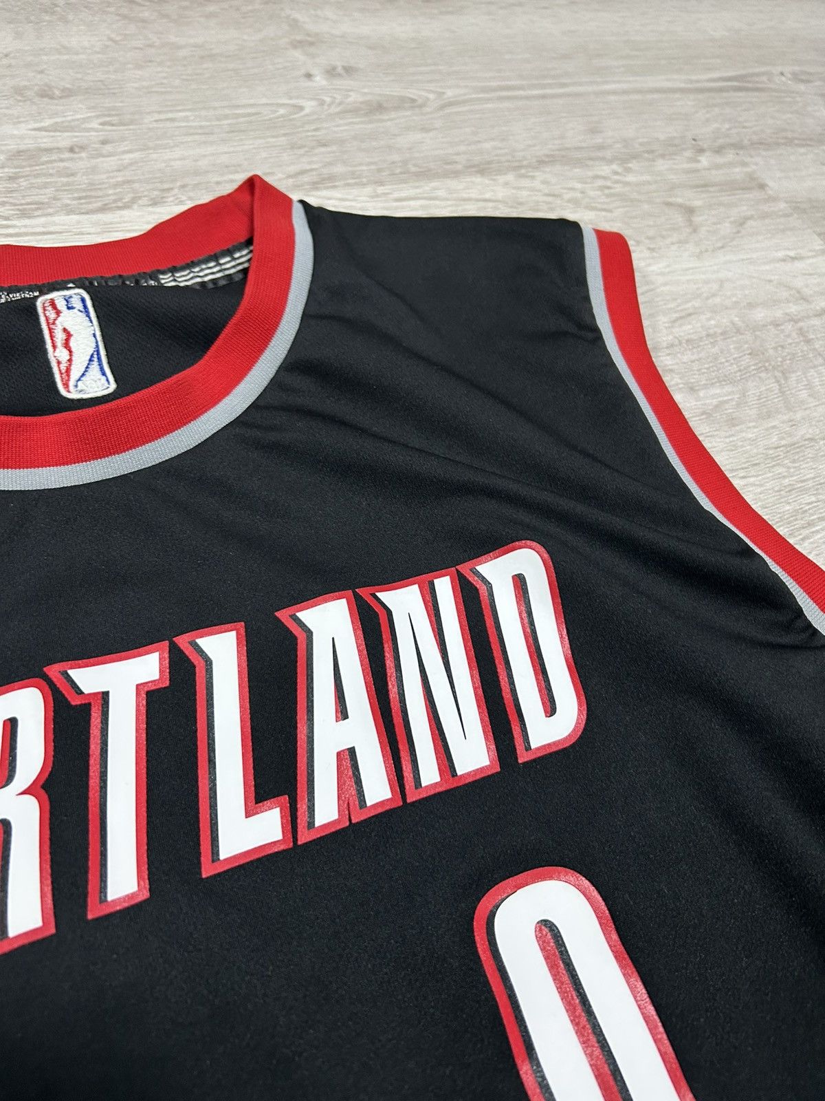 Adidas Adidas Jersey NBA Portland Blazers Size XL Lillard 0# Size US XL / EU 56 / 4 - 9 Thumbnail