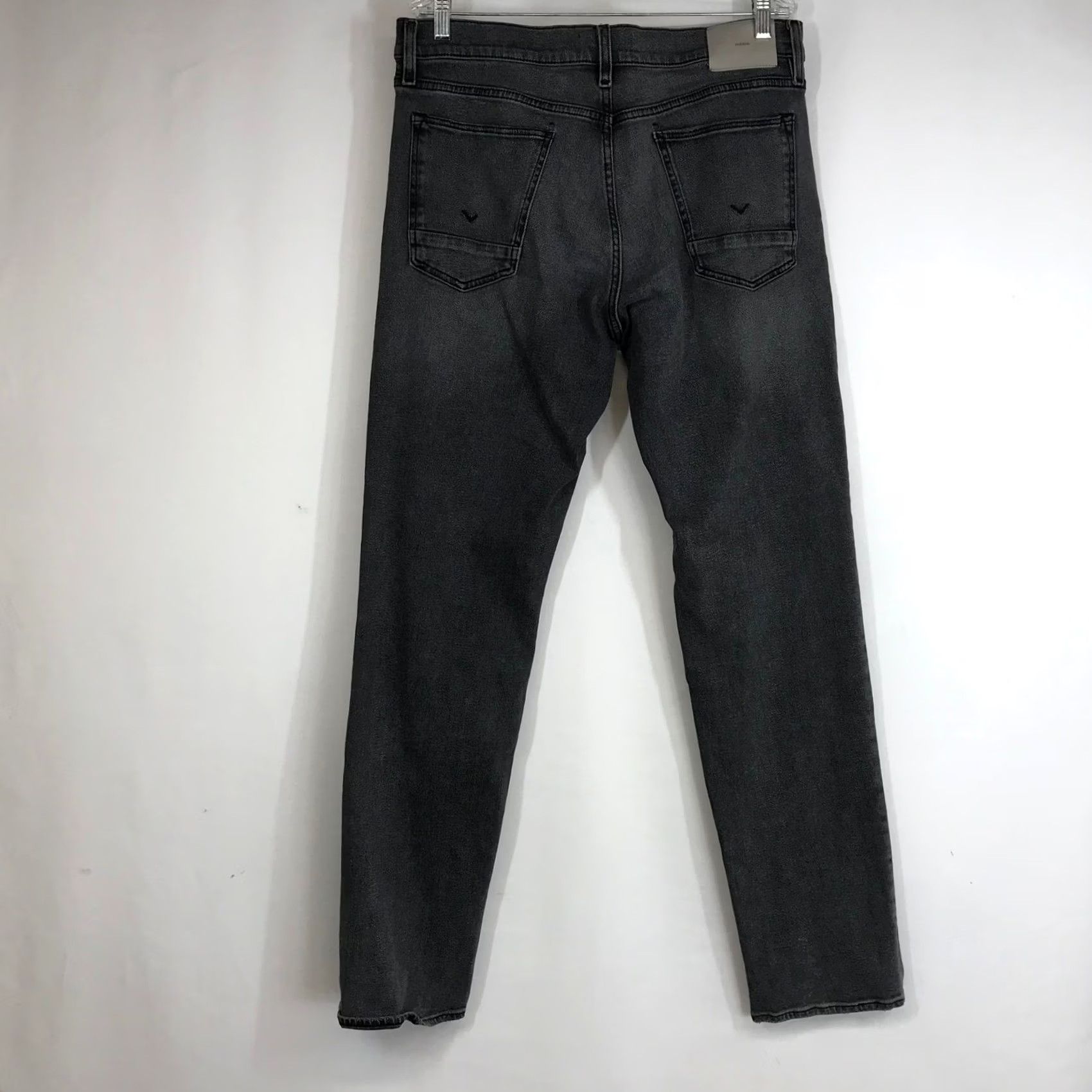 Hudson HUDSON Jeans Men Dark Gray Wash Straight Leg Classic Denim Size 36 Regular Inseam 35 Size US 36 / EU 52 - 4 Thumbnail