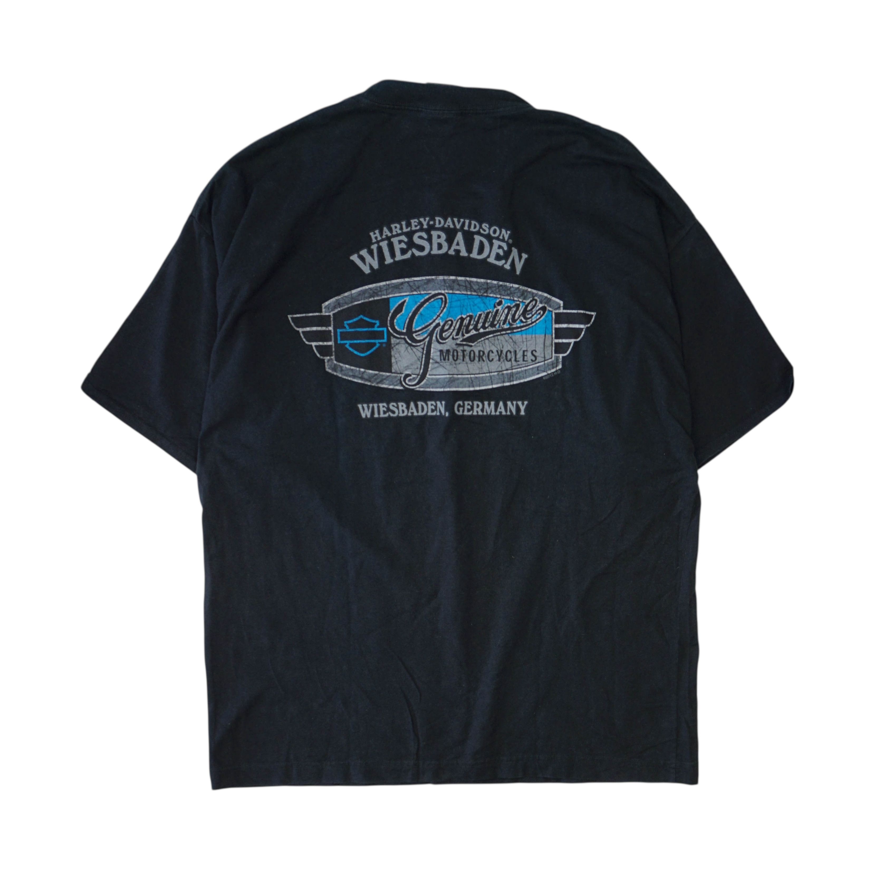 Harley Davidson Archive Harley-Davidson Motorcycles Graphic Tee Size US XXL / EU 58 / 5 - 3 Thumbnail