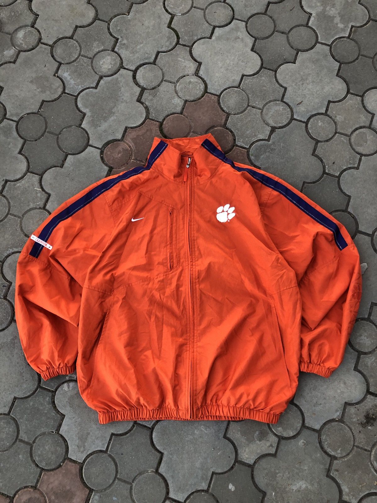 Vintage clemson windbreaker sales