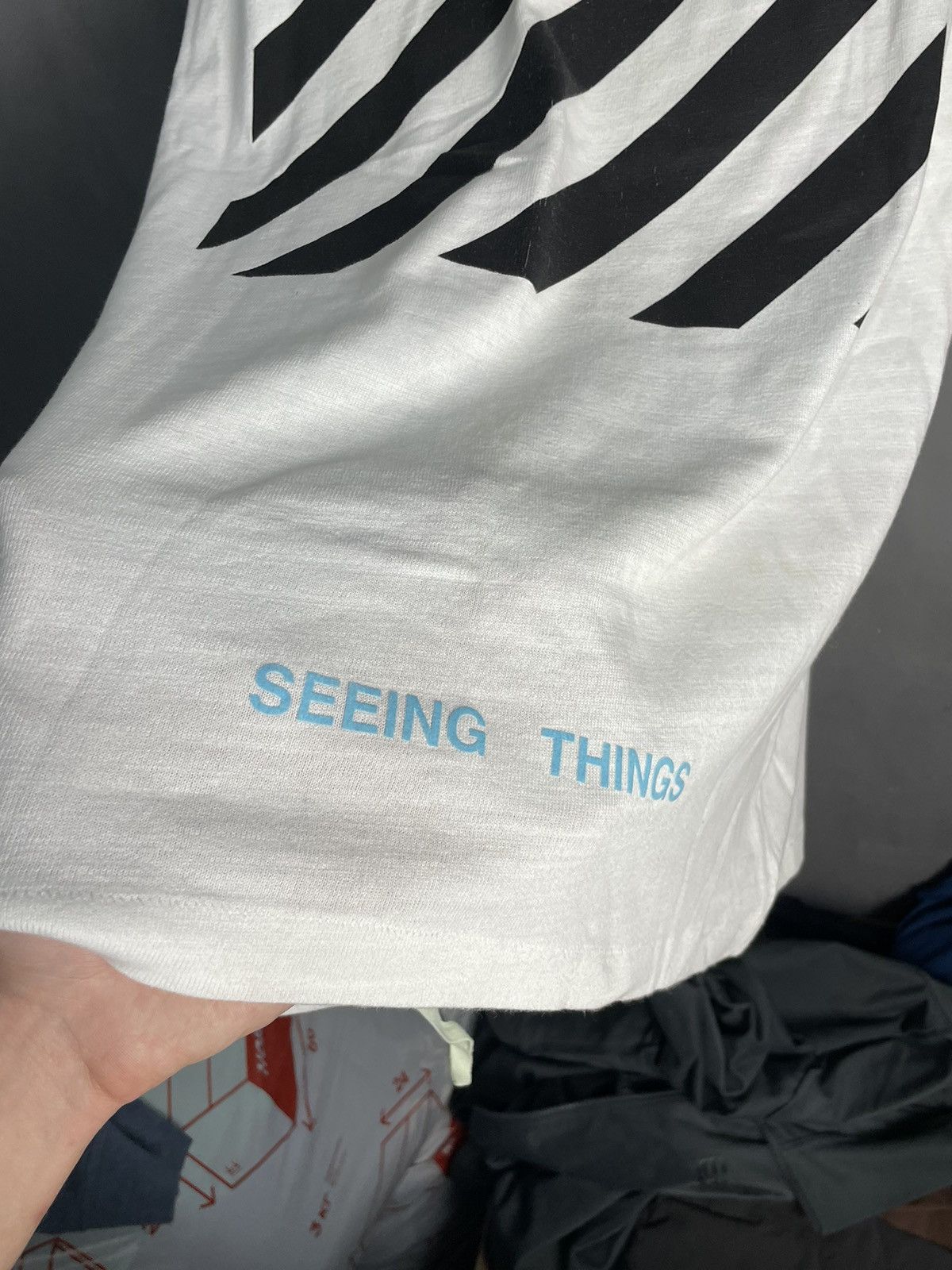 Off-White Off White Caravaggio Long Sleeve T-Shirt Size US M / EU 48-50 / 2 - 9 Thumbnail