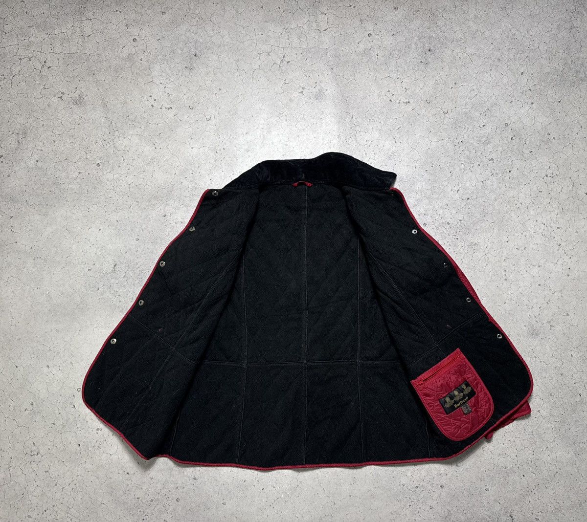 Barbour Barbour Women’s Quilted Liddesdale Red Jacket Size UK 18 Size XL / US 12-14 / IT 48-50 - 8 Thumbnail