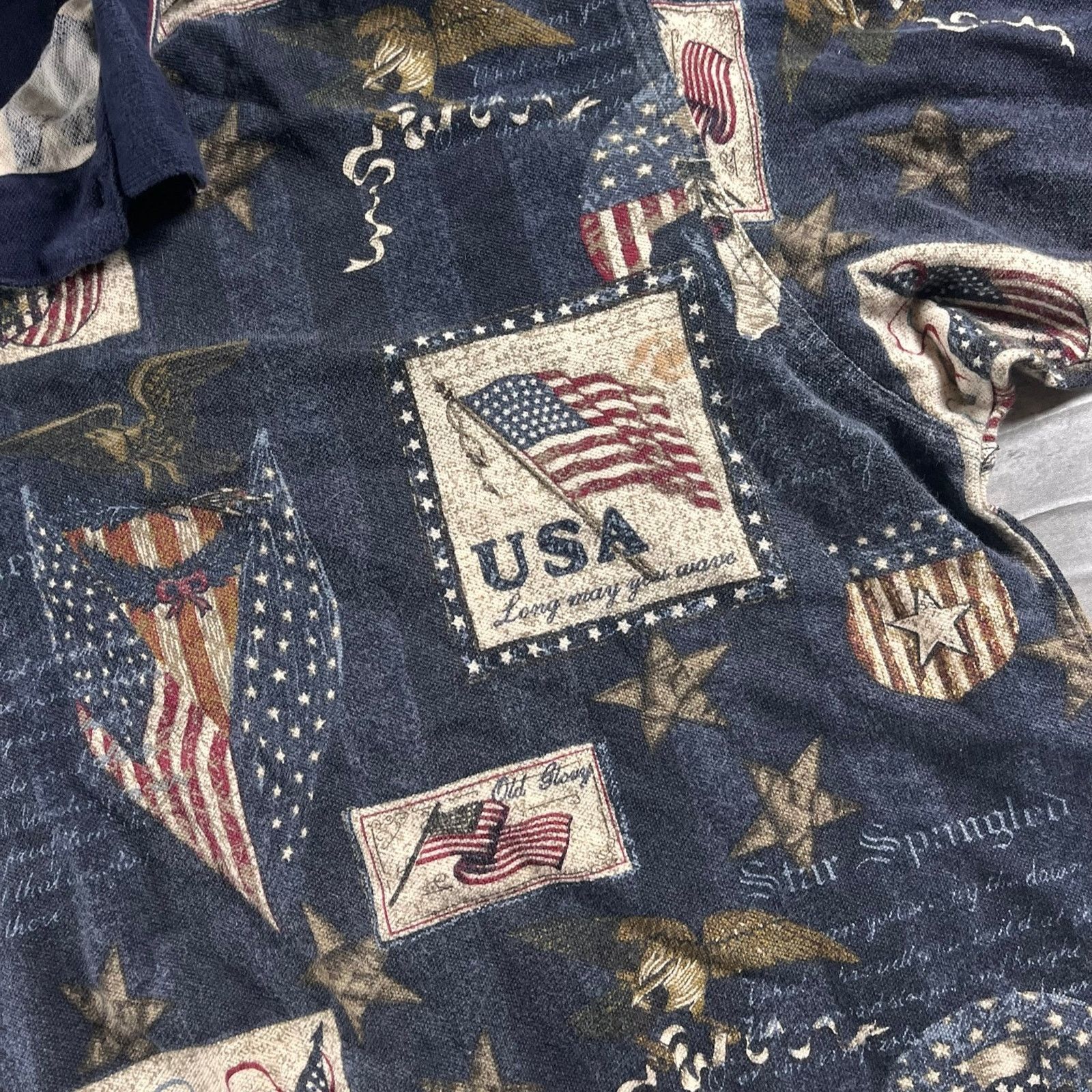 Polo Ralph Lauren Vintage polo graphic collard shirt Size US XL / EU 56 / 4 - 3 Thumbnail