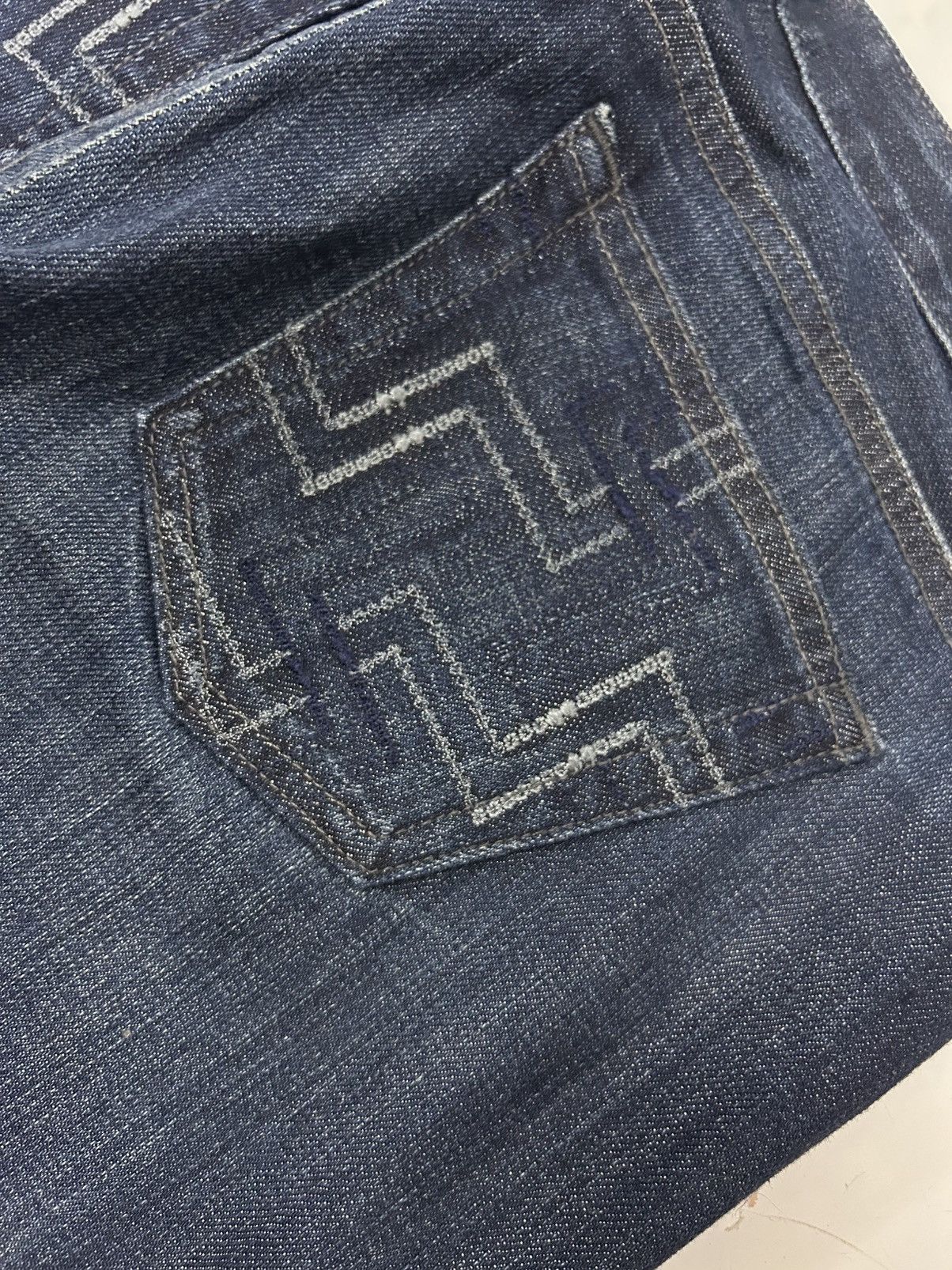 AG Adriano Goldschmied × Designer Vintage y2k AG ADRIANO GOLDSCHMIED Denim Flare Jeans Size US 35 - 16 Thumbnail