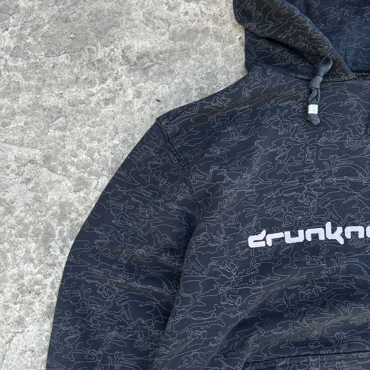 DrunknMunky Vintage Japanese Style Drunk Munky Hoodie Grunge Y2K 00s Size US M / EU 48-50 / 2 - 5 Thumbnail