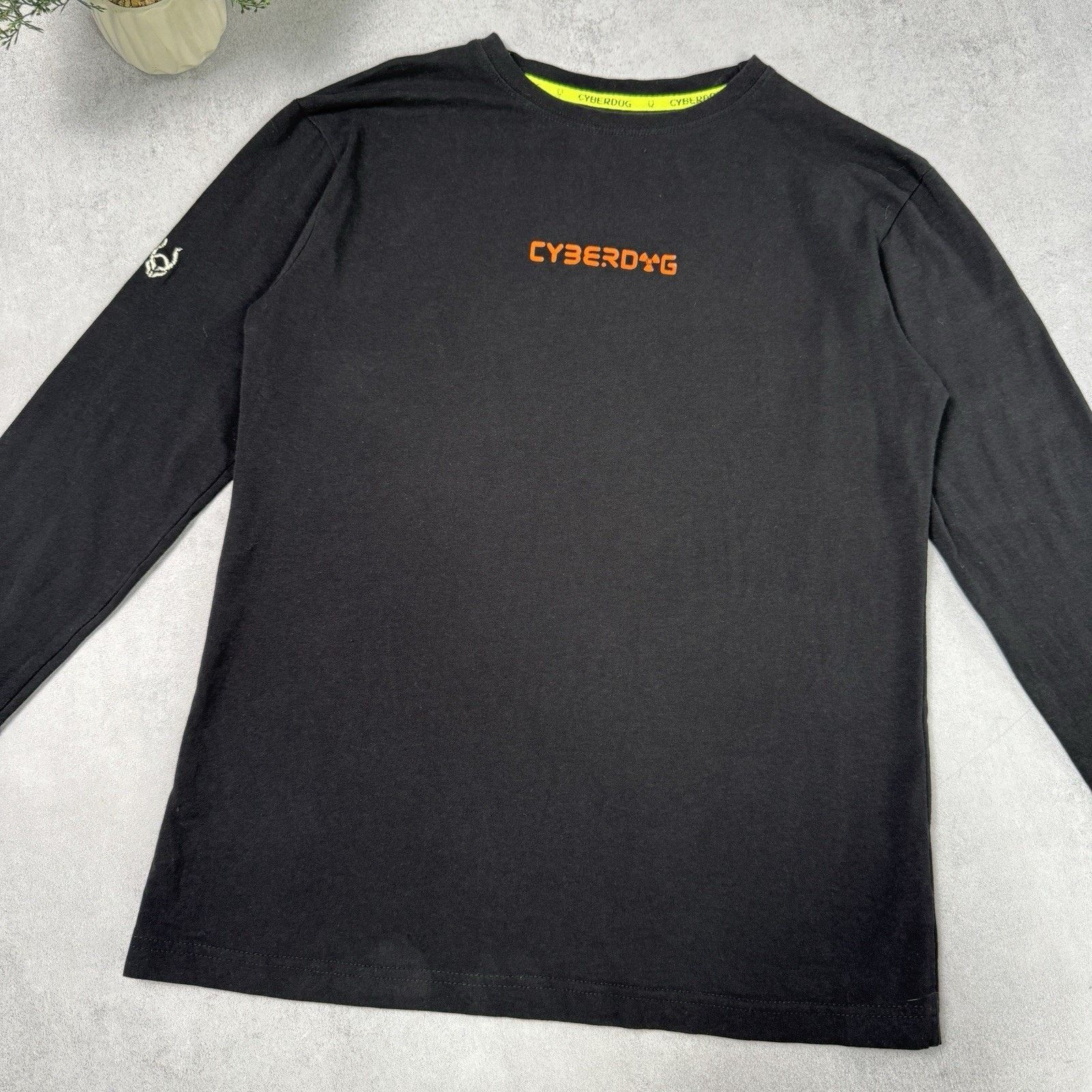 Vintage Cyberdog Men Long Sleeve T Shirt Size M Black Size US M / EU 48-50 / 2 - 12 Thumbnail