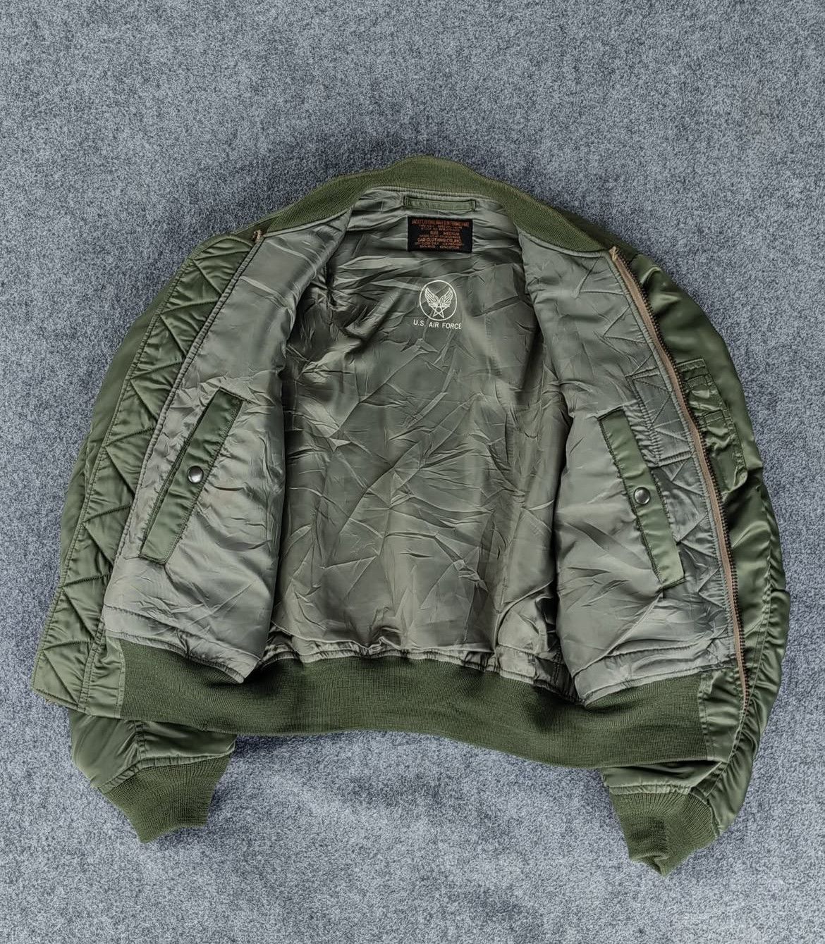 Japanese Brand 2000s CAB Clothing Flying MA1 Bomber Jacket Size US L / EU 52-54 / 3 - 4 Thumbnail