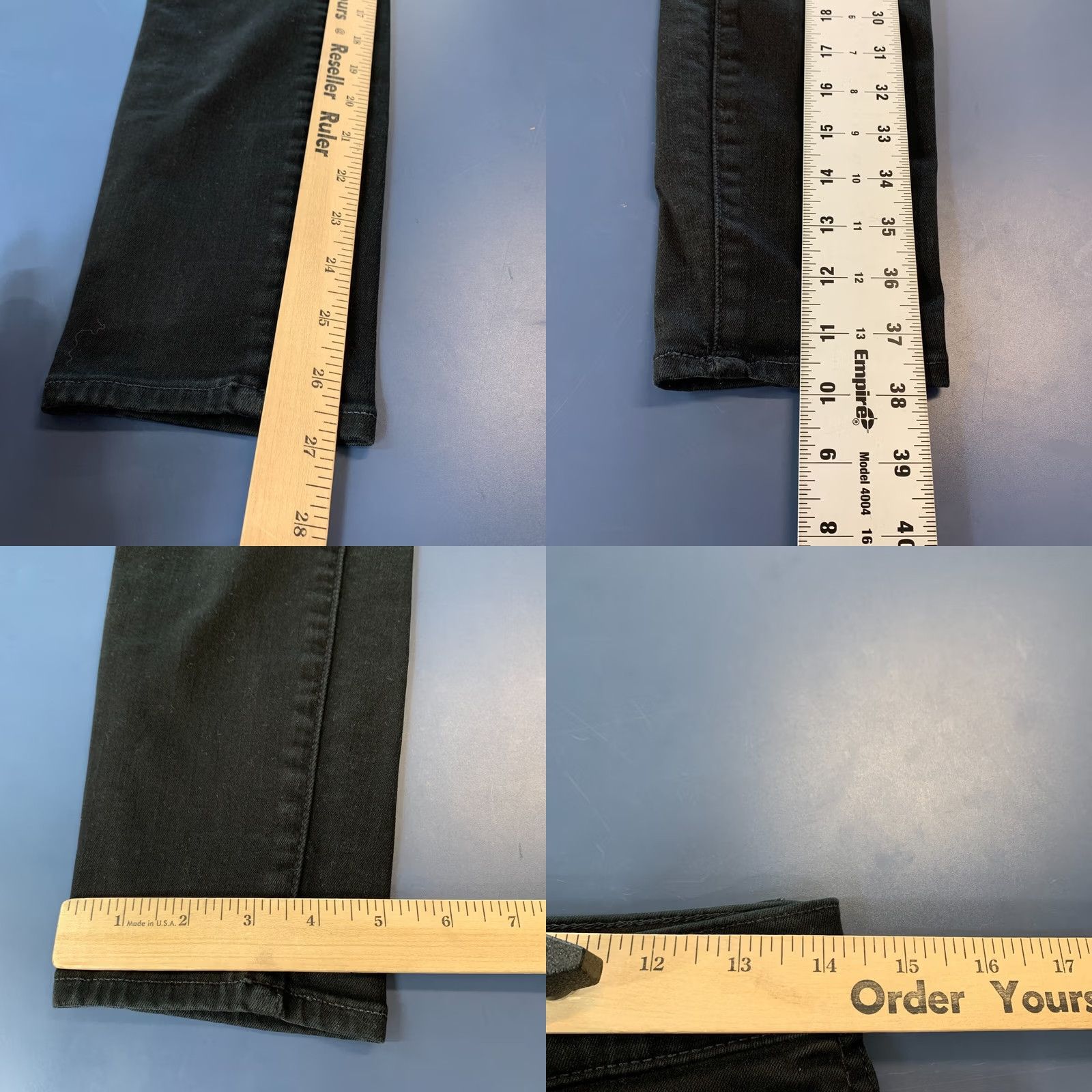 Madewell Madewell Black Skinny Denim Jeans Womens Size 28x26.5 10” High Rise Size 28" / US 6 / IT 42 - 10 Thumbnail