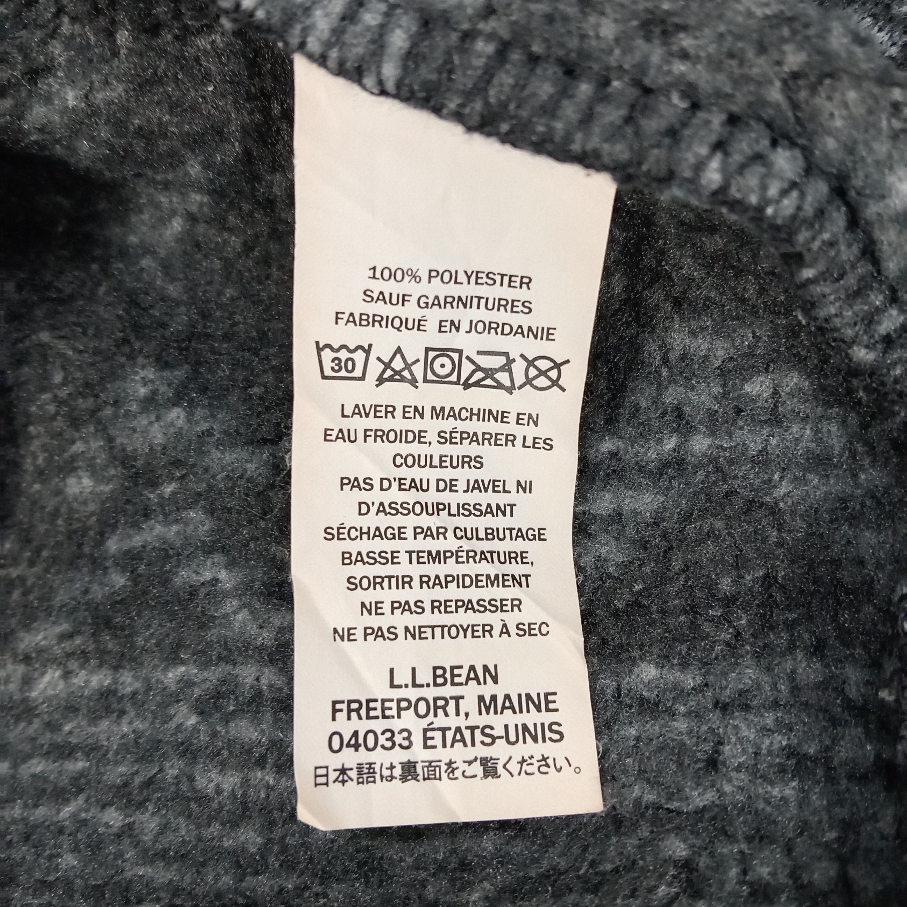 L.L. Bean × Vintage L.L. Bean Outdoor Style Fleece Sweater Size US M / EU 48-50 / 2 - 8 Thumbnail