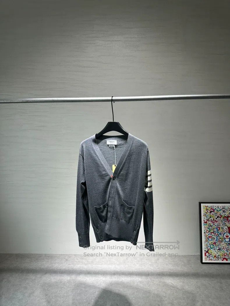 Other Thom Browne Gray striped long pants Size US XS / EU 42 / 0 - 1 Thumbnail