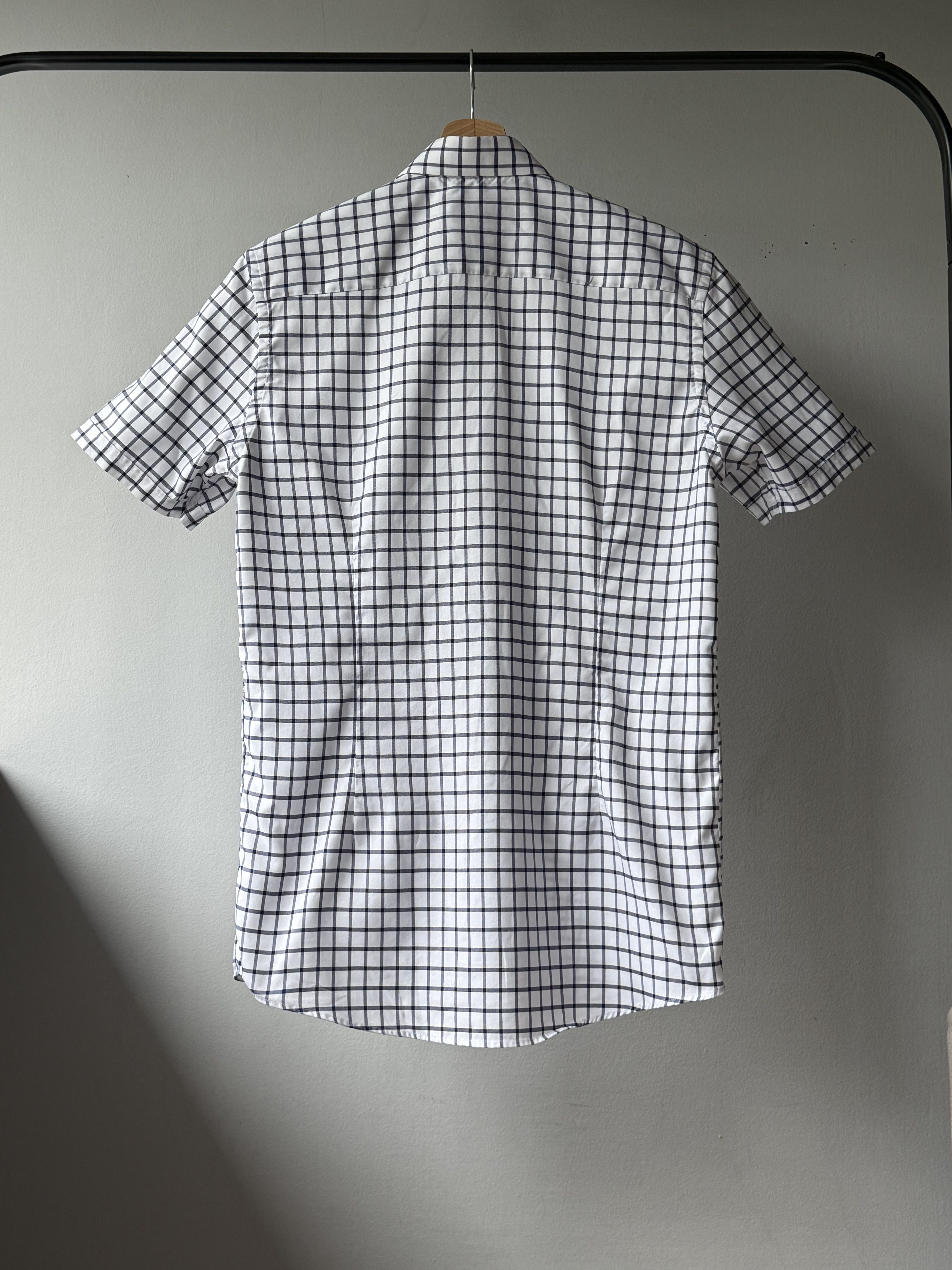 Eton Eton Ganghester 1928 Contemporary Fit Plaid Floral S/S Shirt Size US M / EU 48-50 / 2 - 2 Thumbnail