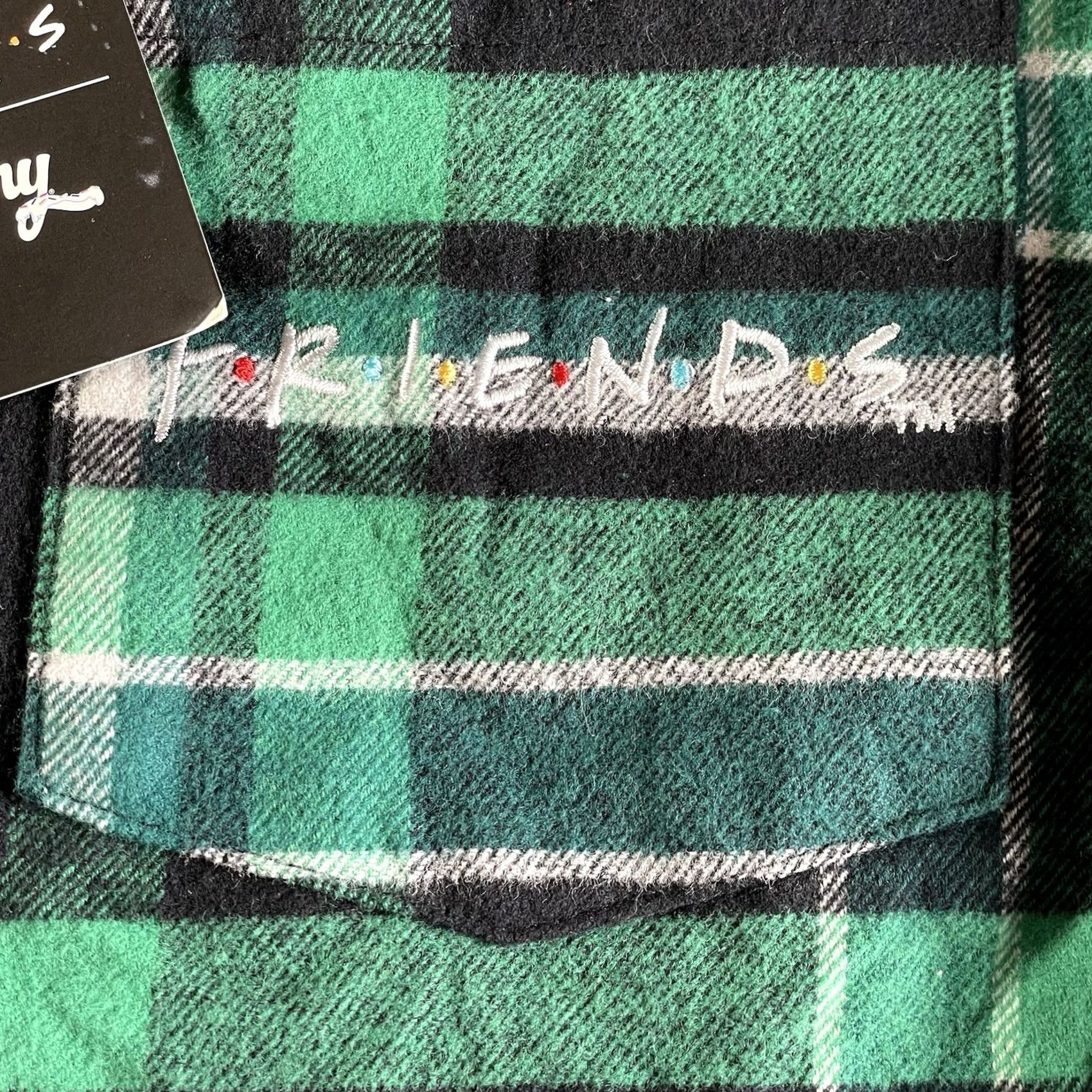 Vintage VINTAGE Friends Cakeworthy Shirt Mens S Green Plaid 90s Button-Up NWT Size US S / EU 44-46 / 1 - 4 Thumbnail
