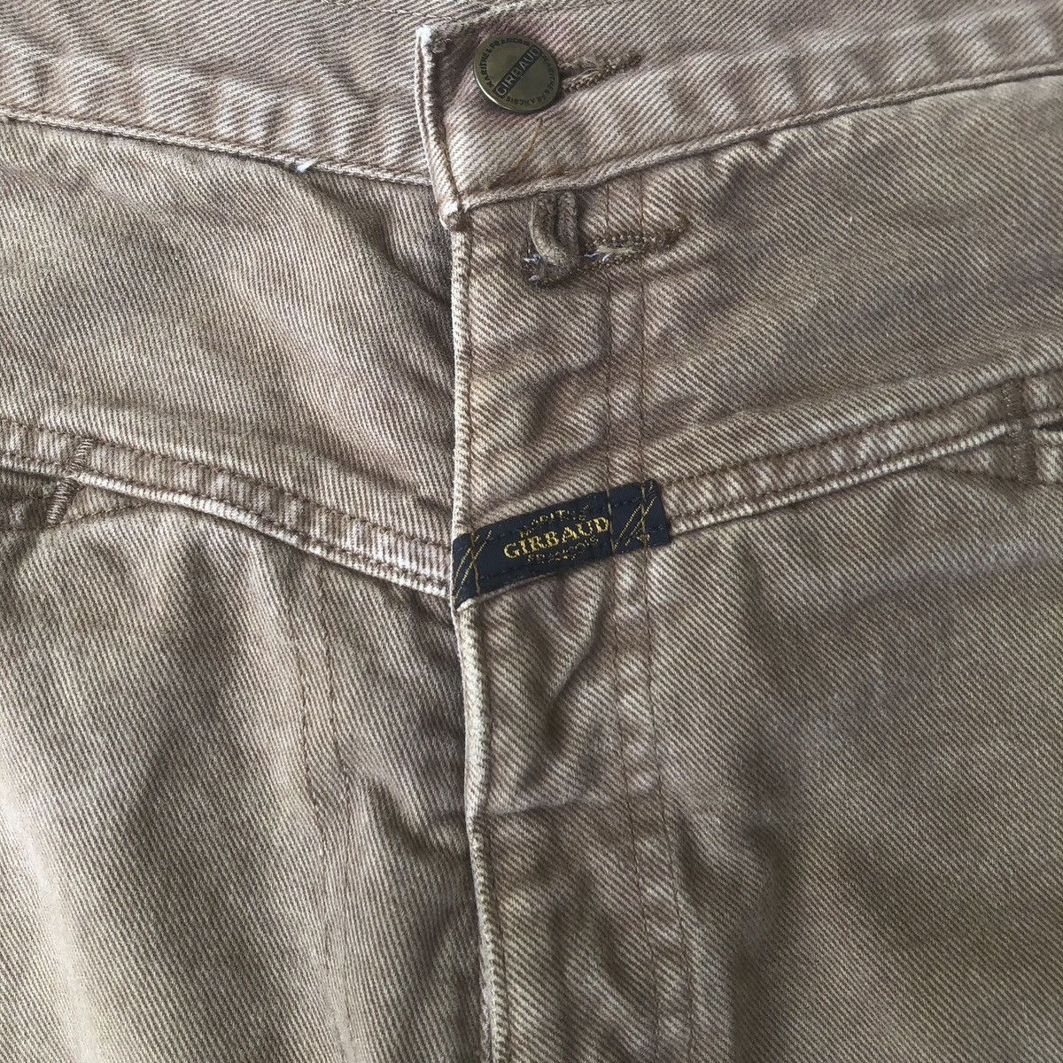 Marithe + Francois Girbaud 1990s Marithe Francois Girbaud Brown Baggy Denim Size US 38 / EU 54 - 4 Thumbnail