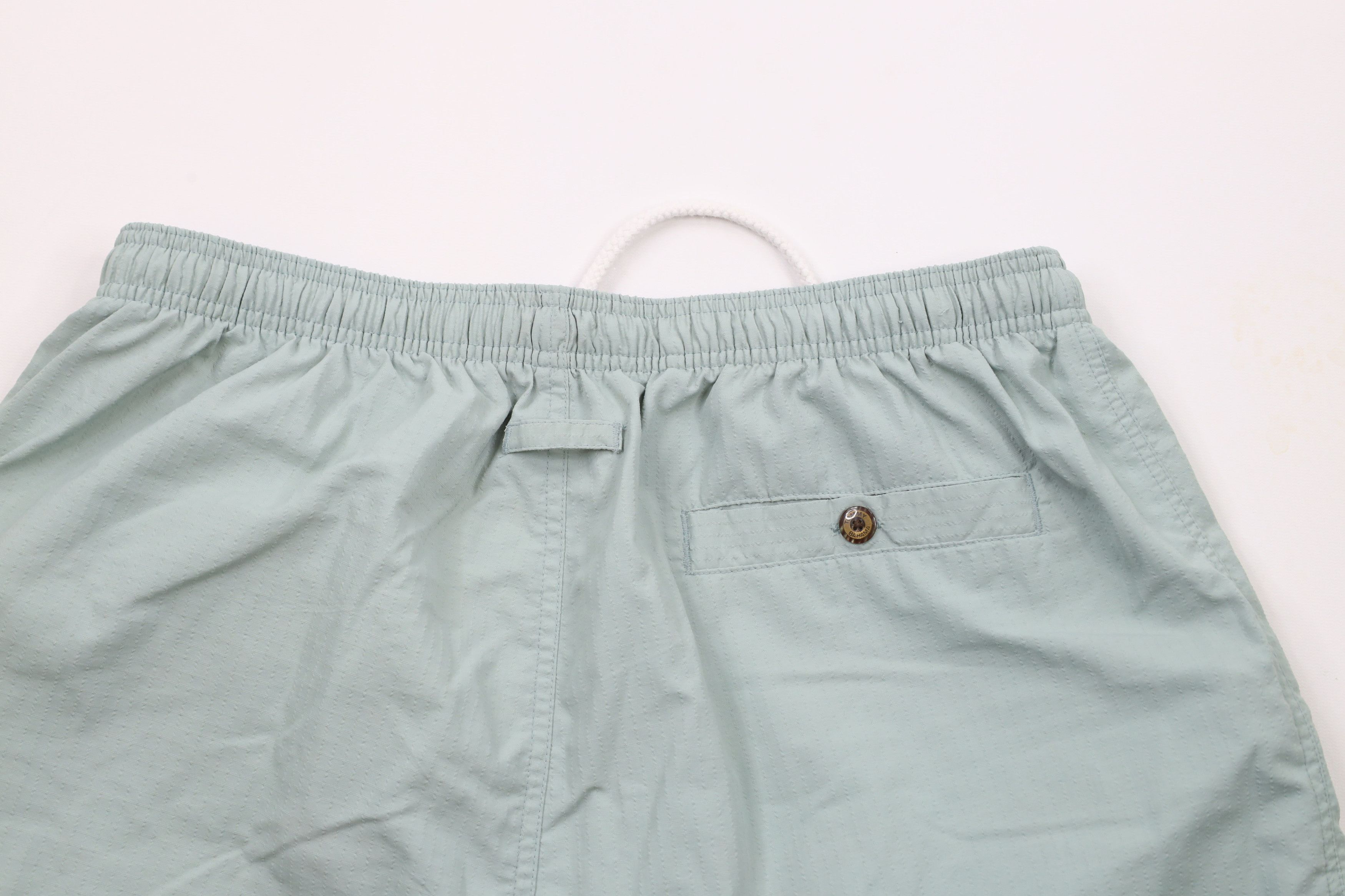 Tommy Bahama × Vintage Vintage Tommy Bahama Seersucker Lined Shorts Mint Green Size US 34 / EU 50 - 10 Thumbnail