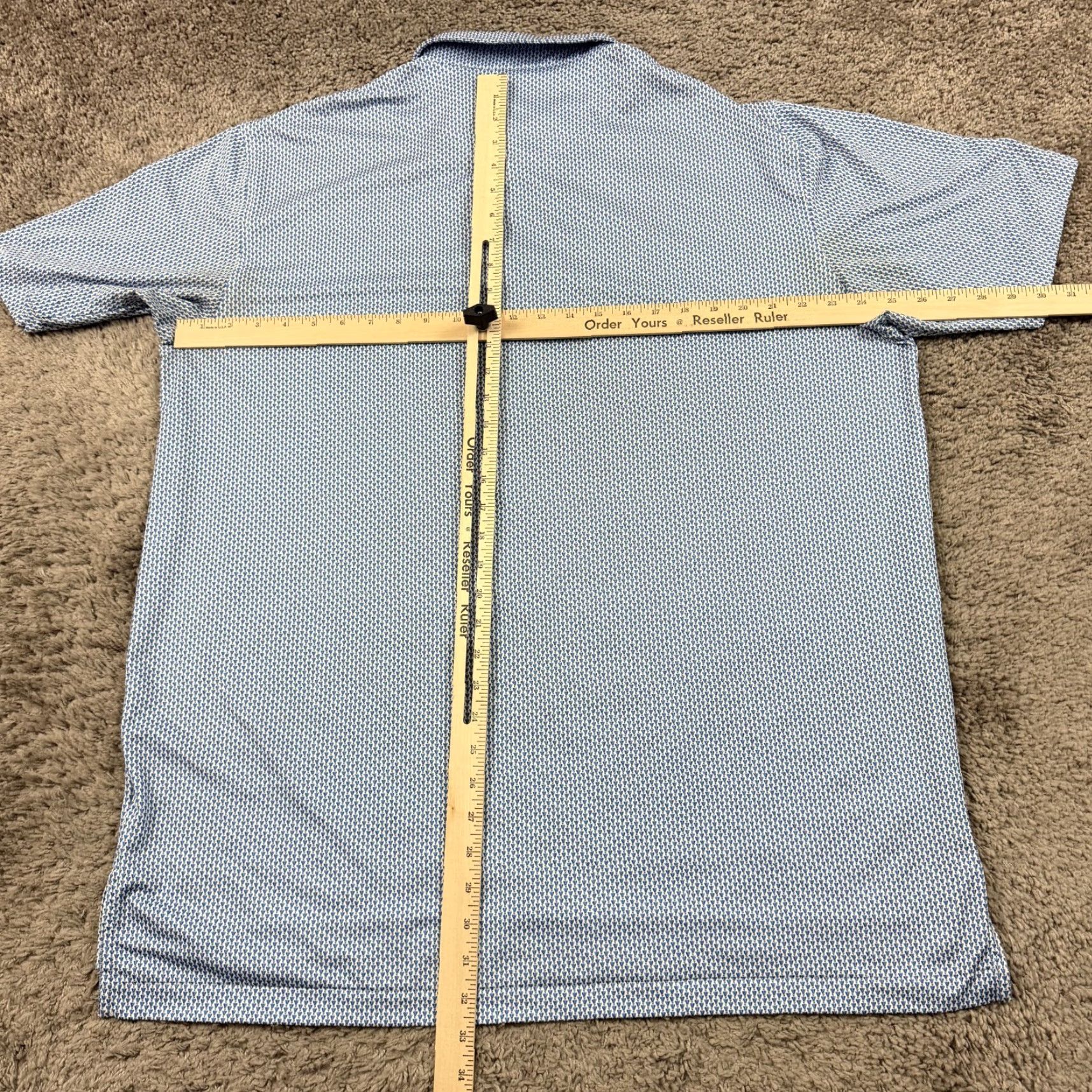 Peter Millar VINTAGE Peter Millar Summer Comfort Polo Shirt Men XL Blue Striped Golf Activewear Breathable Stretch Lightweight Size US XL / EU 56 / 4 - 7 Thumbnail