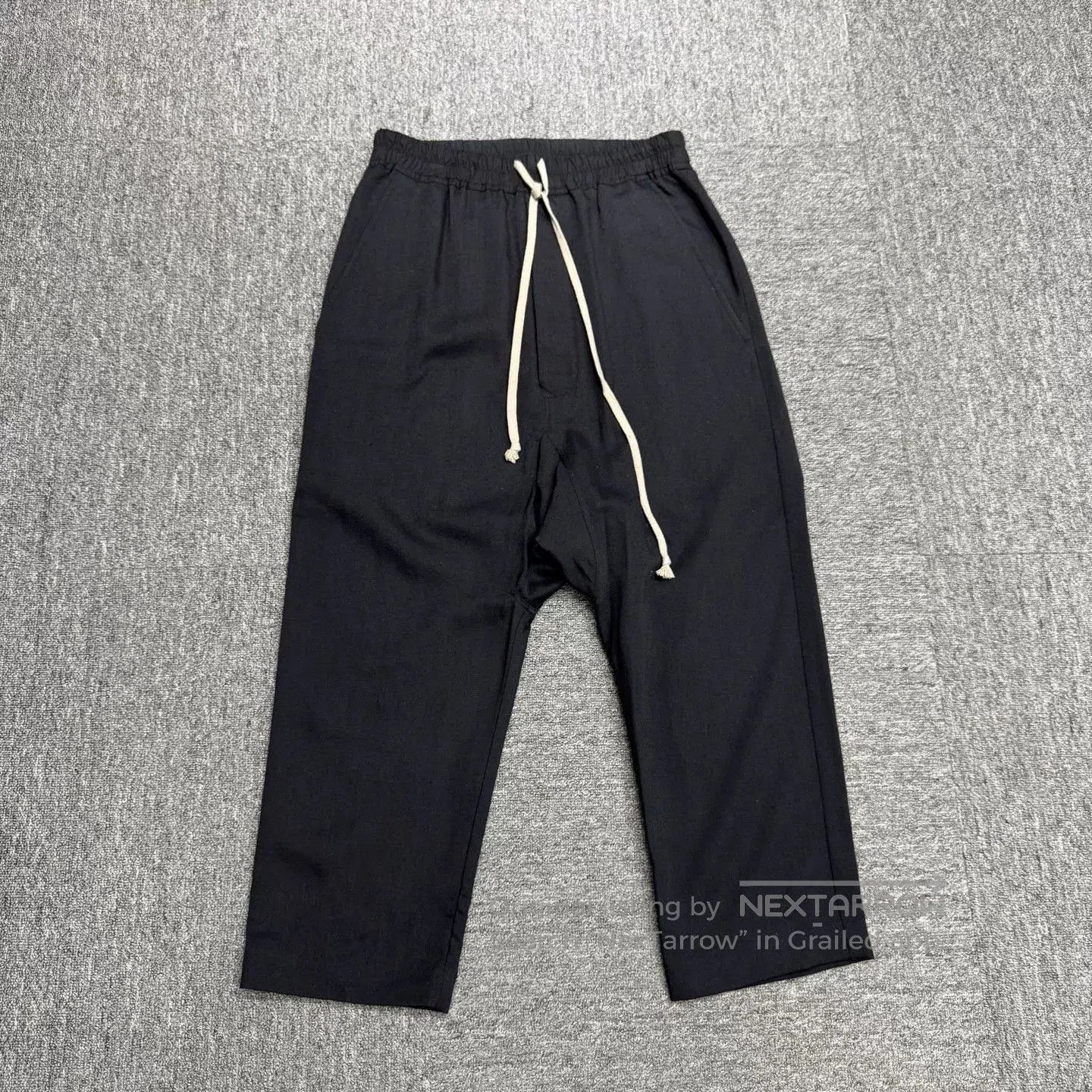 Rick Owens Rick Owens Main Line Wool Cropped Pants. Size US 30 / EU 46 - 1 Thumbnail