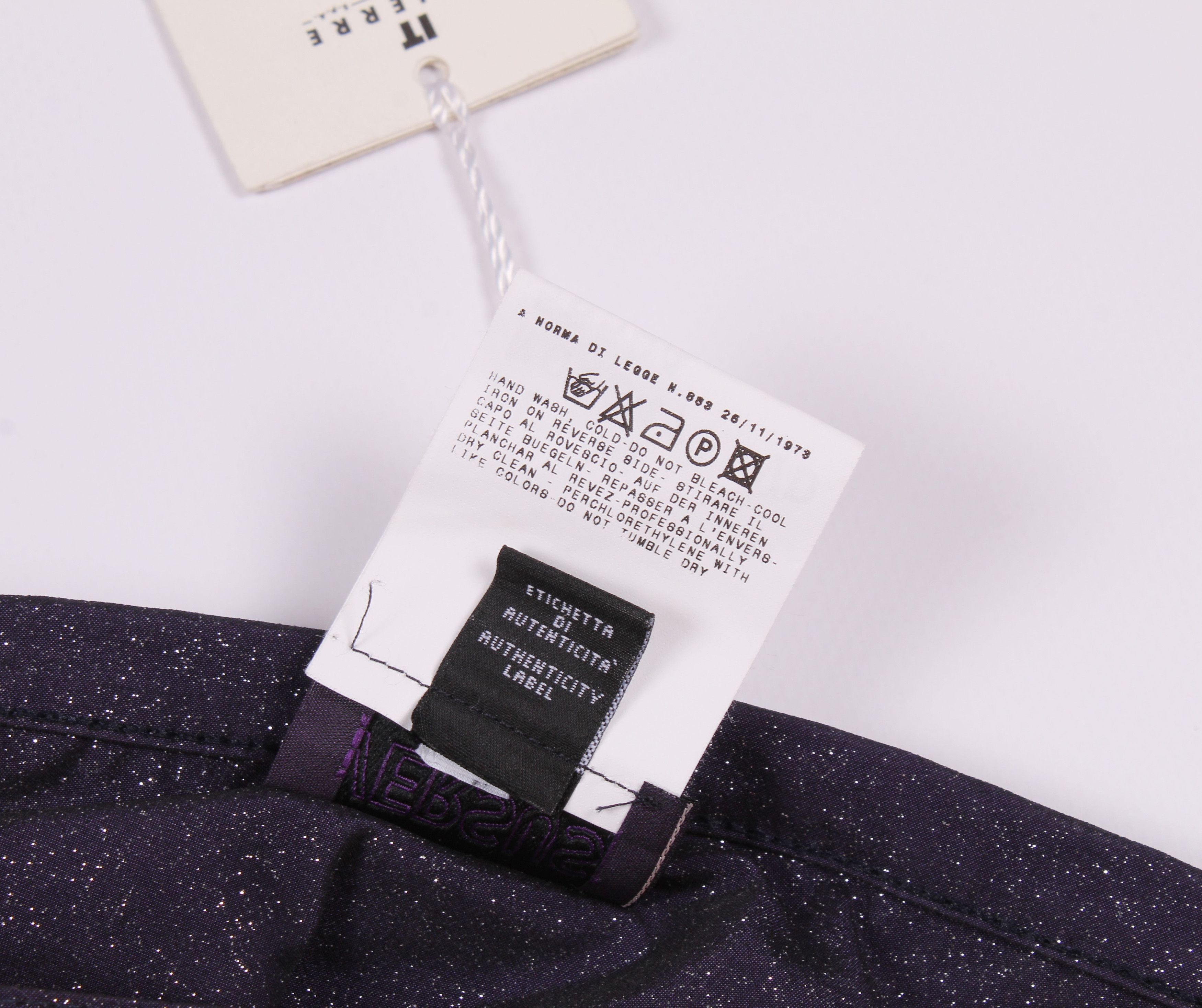 Versace × Versus Vintage 90's Versus Gianni Versace Glitter Bra Top Size ONE SIZE - 7 Thumbnail