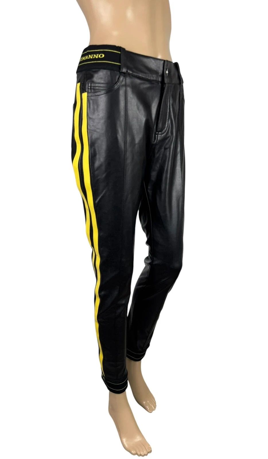 Ermanno Scervino Ermanno Scervino Faux Leather Trousers size 42 Size 28" / US 6 / IT 42 - 7 Thumbnail
