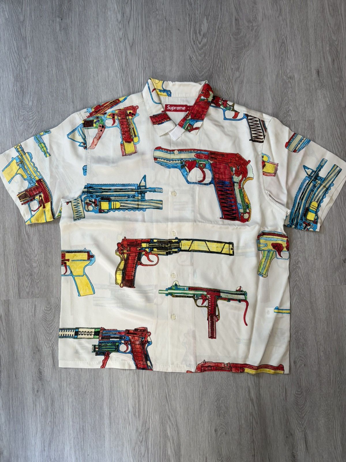 Supreme Cane Silk Shirt | Grailed
