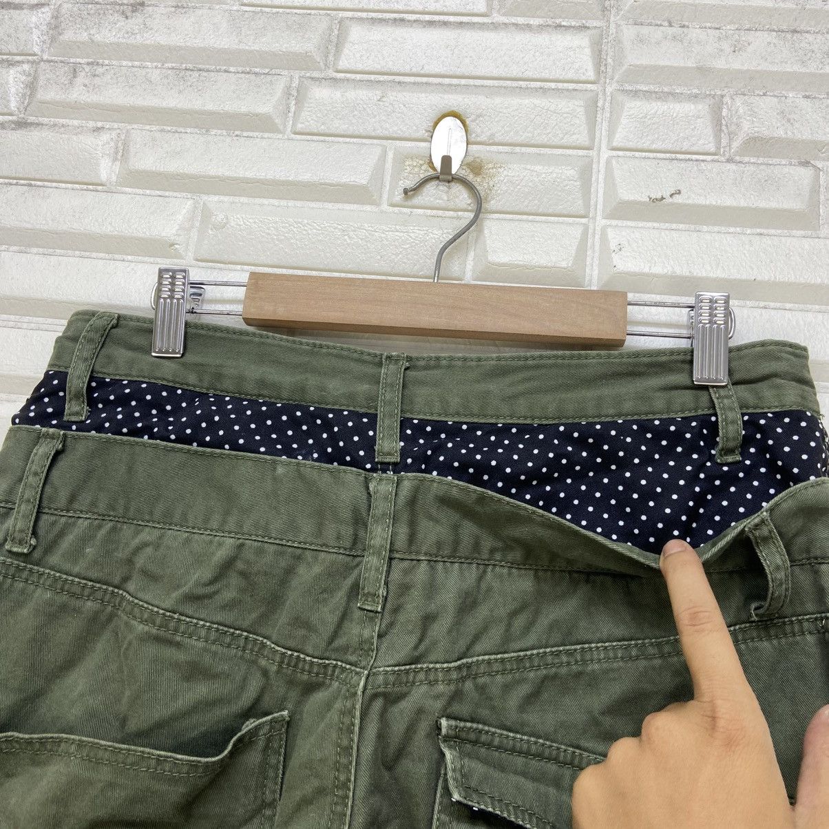Japanese Brand Japanese Street Fashion Double Waist Hip Hop Pants Size US 30 / EU 46 - 5 Thumbnail