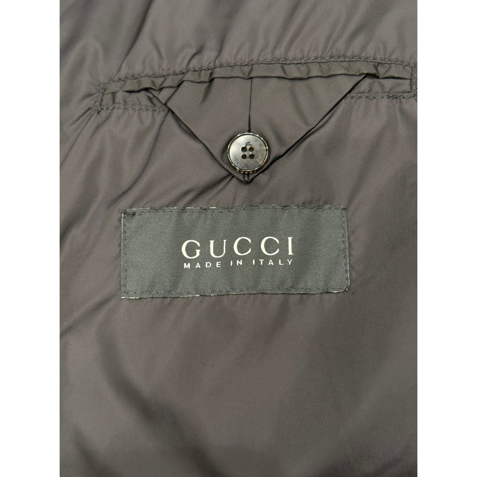 Gucci 2000s Gucci nylon puffer jacket with leather details Size XL / US 12-14 / IT 48-50 - 6 Thumbnail