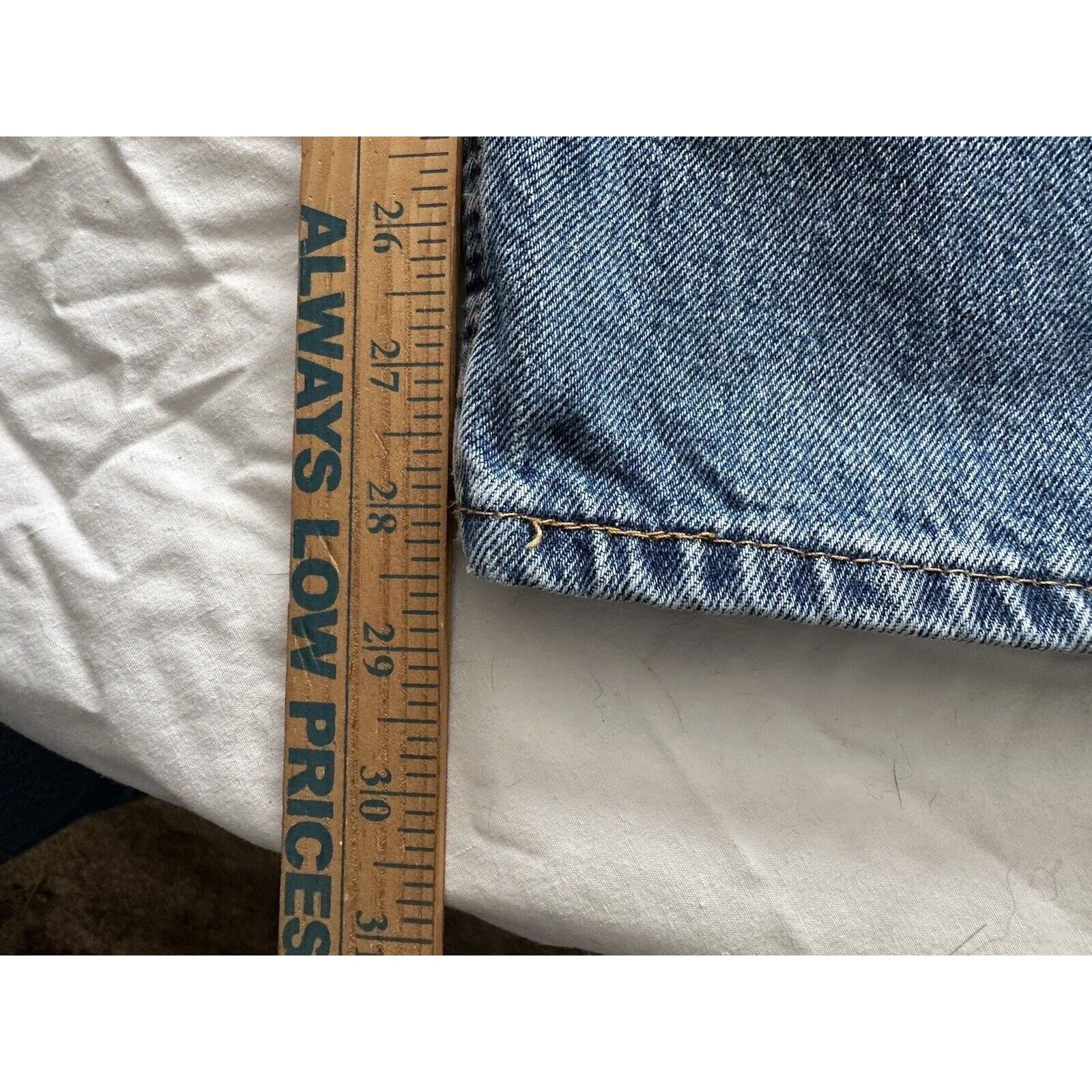Levi's LEVIS 550 relaxed, 46x26 Medium Blue Wash,Cotton 2018 *CLEAN Size US 44 / EU 60 - 9 Thumbnail