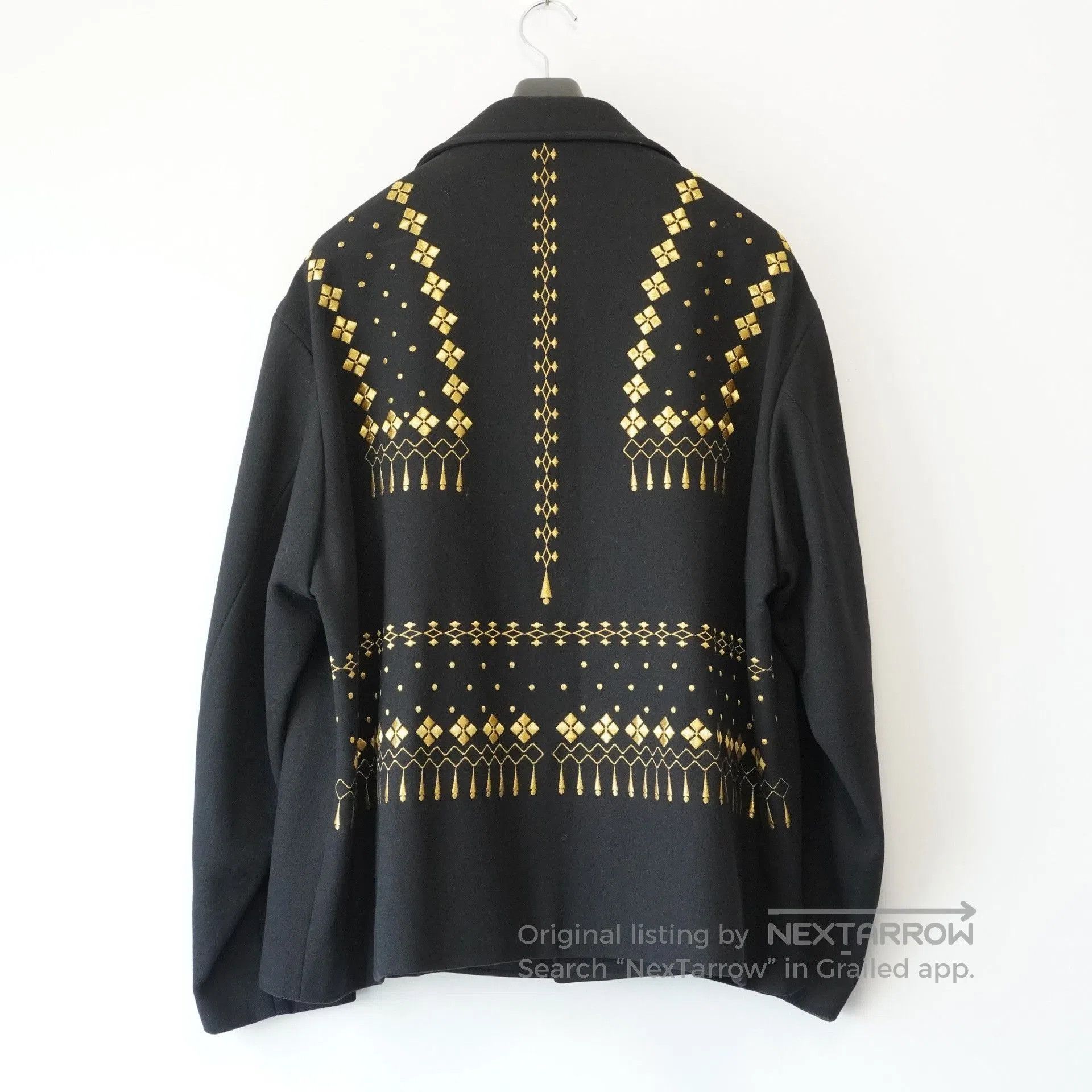 Yohji Yamamoto yohji yamamoto gold embroidered jacket. Size US M / EU 48-50 / 2 - 1 Thumbnail