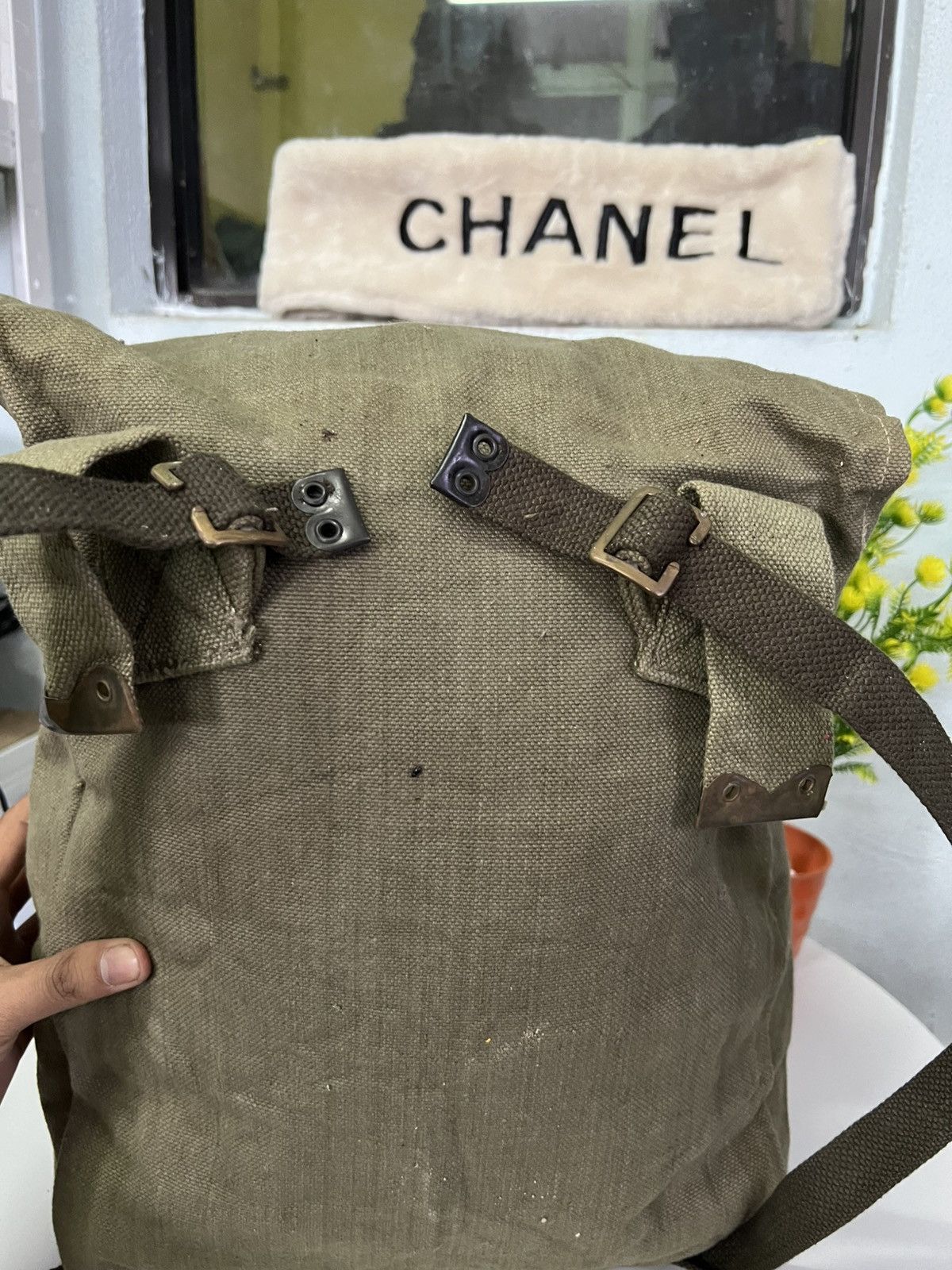 Army Of Me × Vintage Vintage Army Bagpack Size ONE SIZE - 5 Thumbnail
