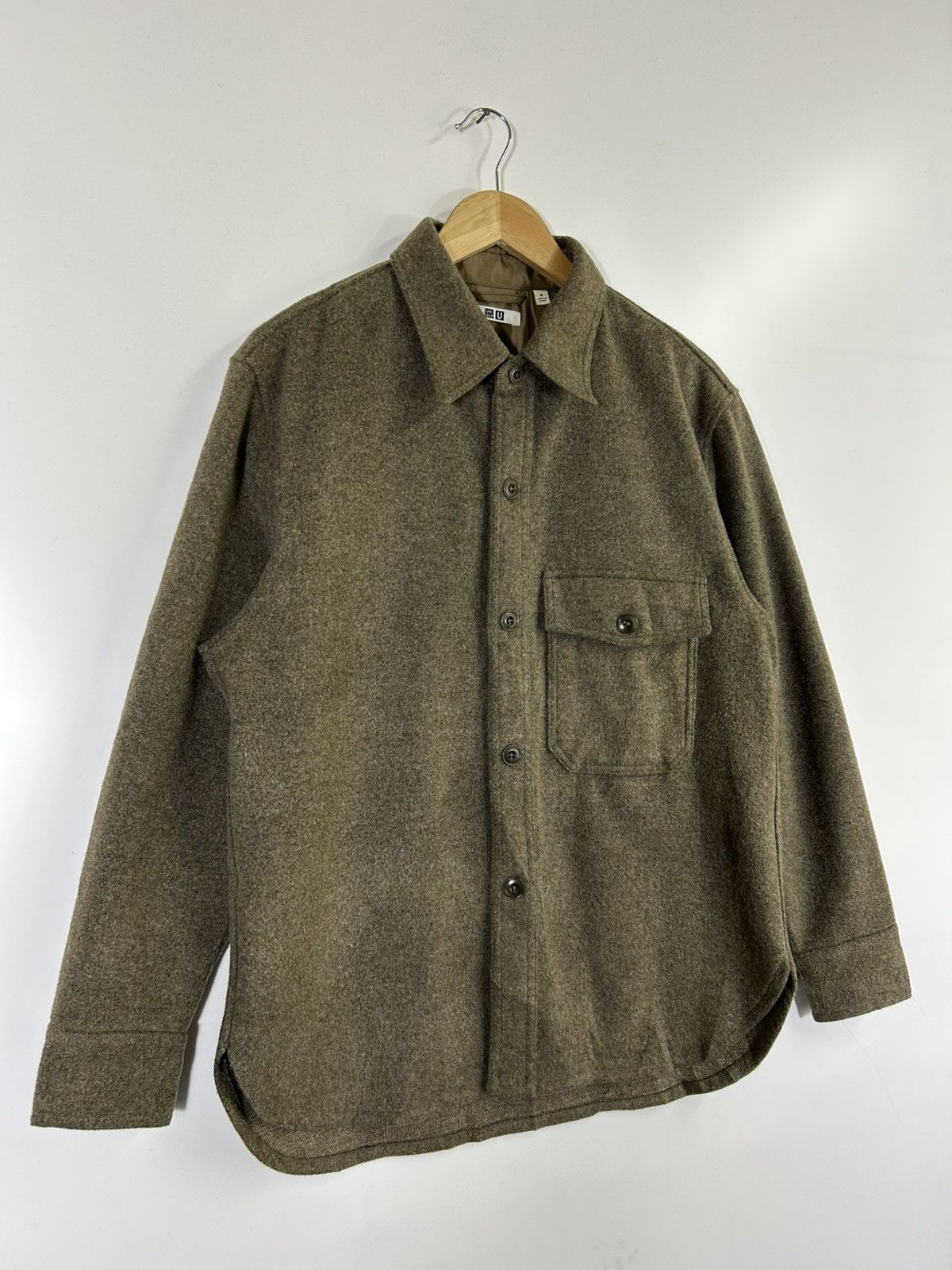 Lemaire × Uniqlo 🔥Lemaire❌Uniqlo Button Workwear Shirt Jacket Size US S / EU 44-46 / 1 - 2 Thumbnail
