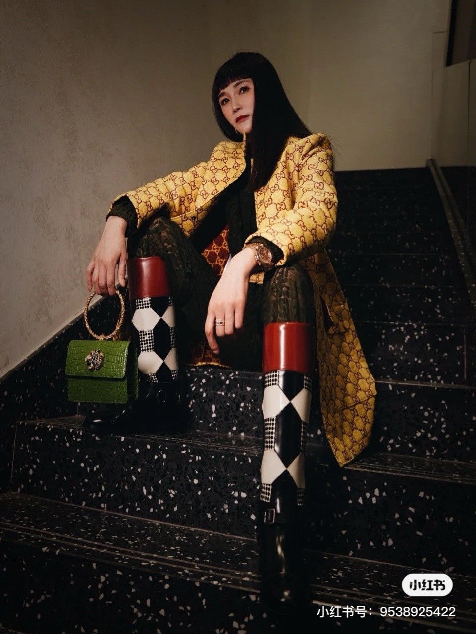 Gucci Gucci yellow show old flower full print double G brushed gl Size US S / EU 44-46 / 1 - 4 Thumbnail