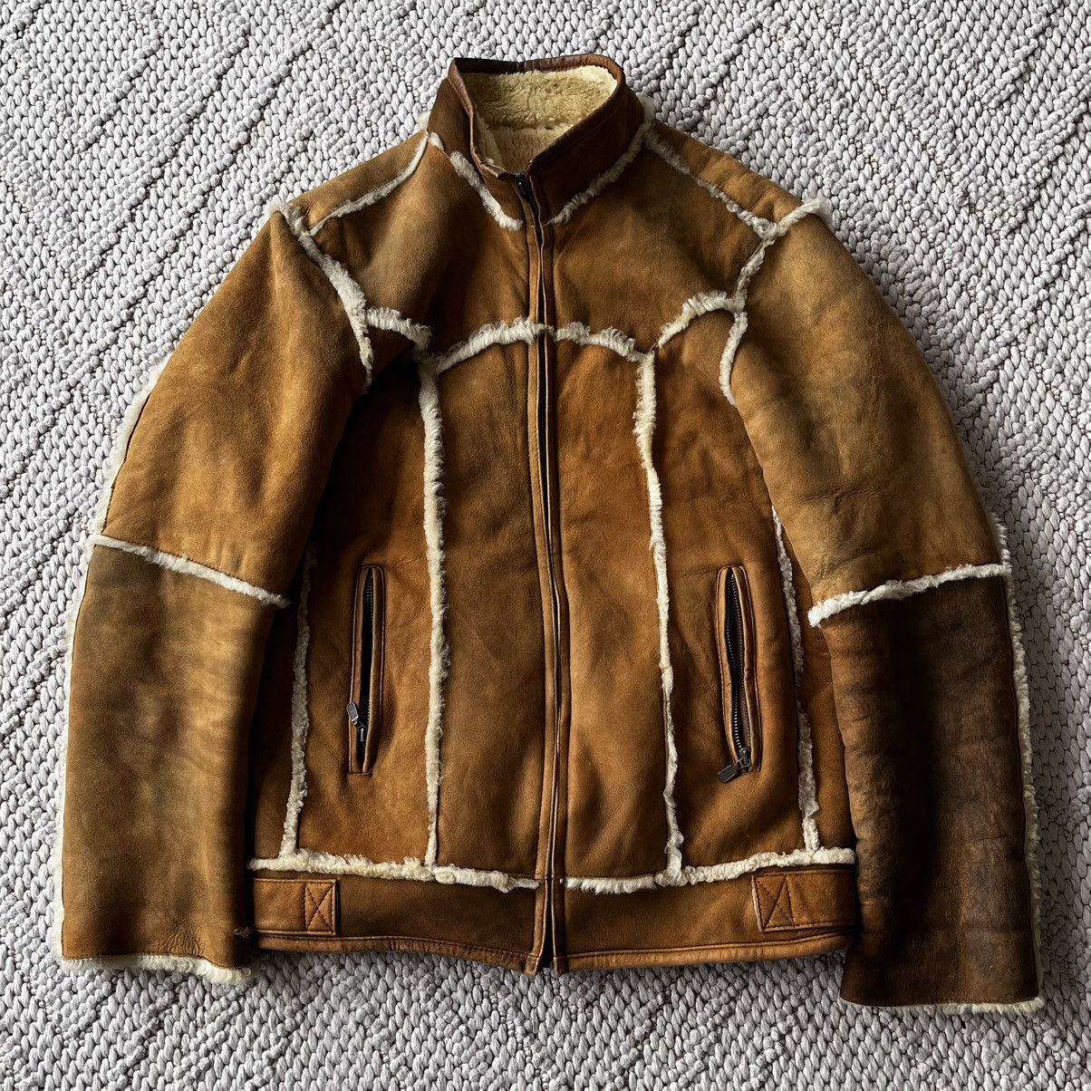 Tornado Mart Tornado Mart sheepskin shearling early 2000’s fur jacket Size US L / EU 52-54 / 3 - 4 Thumbnail