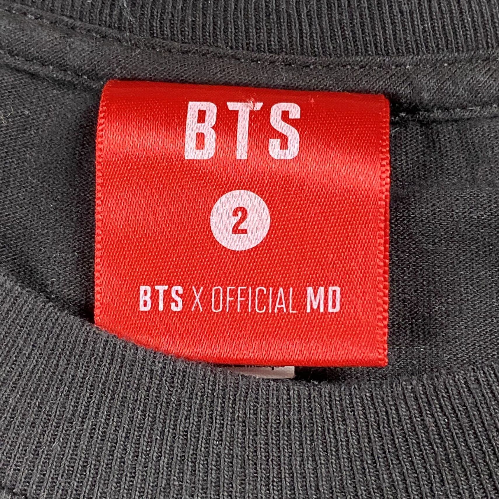 Vintage VINTAGE BTS T-Shirt Men Large Black Cotton Logo 2020s Limited Edition Size US L / EU 52-54 / 3 - 3 Thumbnail