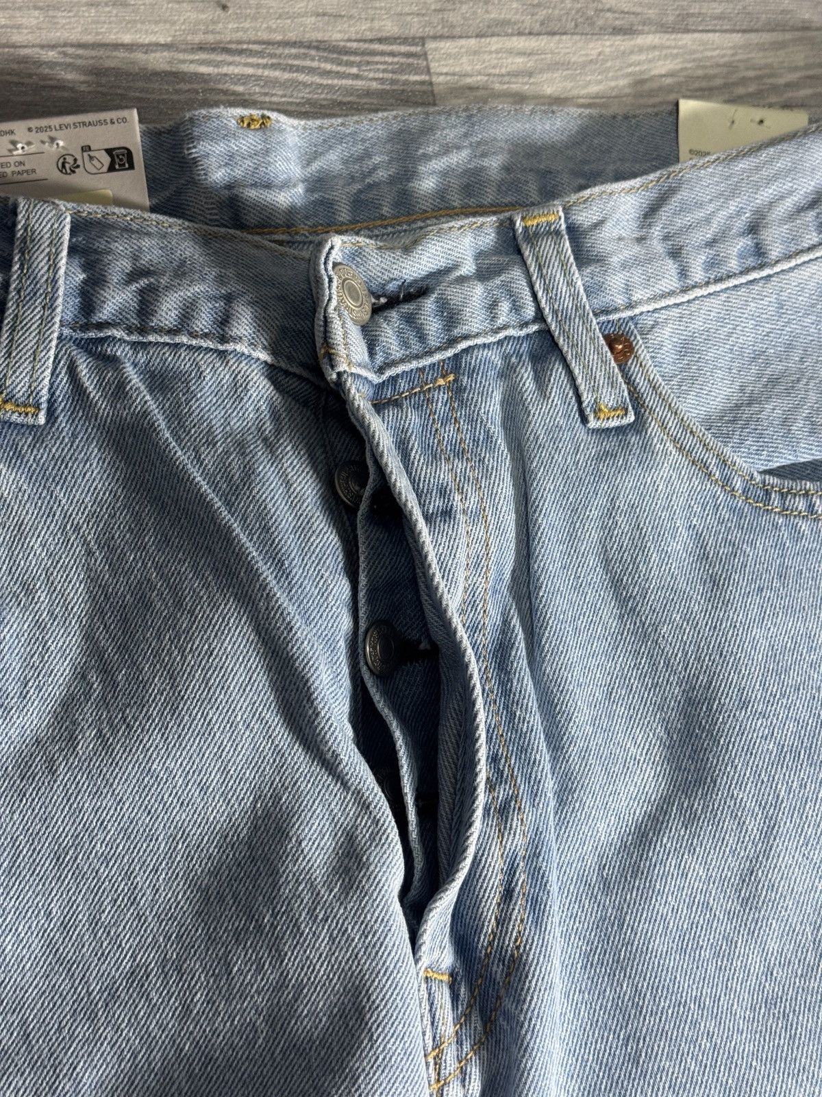 Levi's Levi’s 501 Thermodapt Jeans in light blue – W30 L34 Size US 30 / EU 46 - 3 Thumbnail