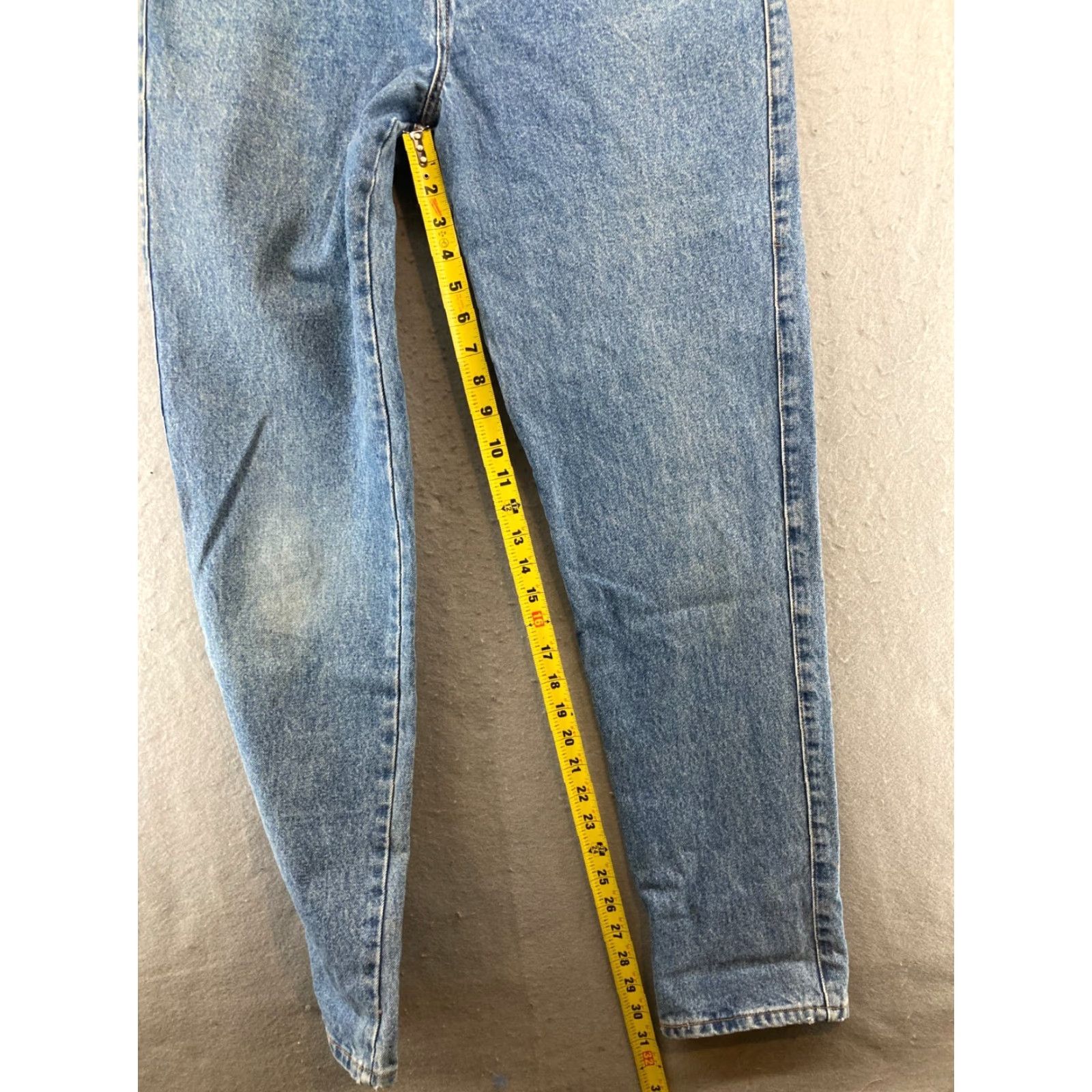 Gap VINTAGE Gap Womens Jeans 11 High Rise Tapered Blue 90s Retro Mens Size 32" / US 10 / IT 46 - 5 Thumbnail