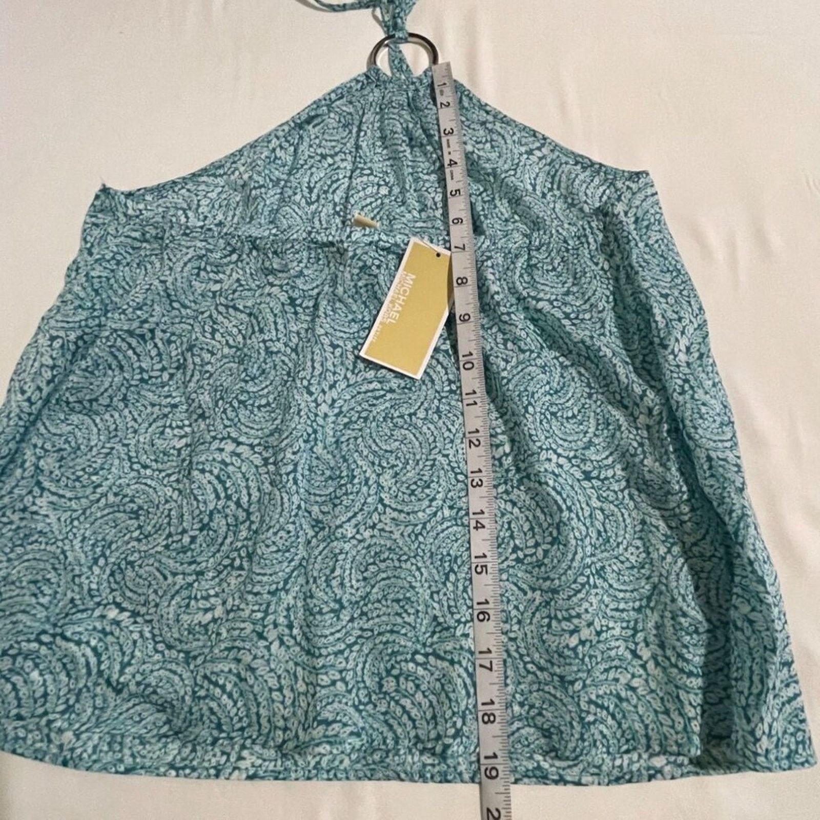 Michael Kors Michael Kors Halter Top Shibori Printed Large Petite Size L / US 10 / IT 46 - 10 Thumbnail