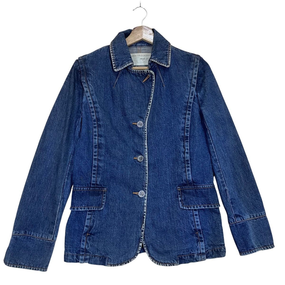Adieu Paris Adieu Tristesse Paris Denim Jacket Size US S / EU 44-46 / 1 - 1 Thumbnail