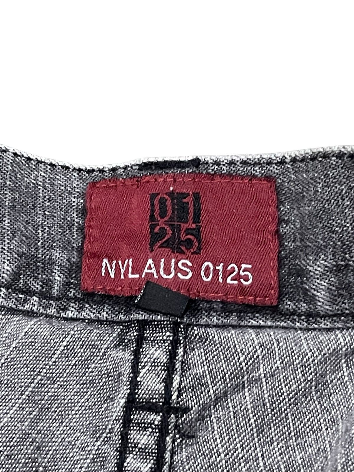 5351 POUR LES HOMMES × GOSTAR DE FUGA × Japanese Brand Nylaus 0125 Japan Patchwork Reconstructed Denim Jeans Size US 32 / EU 48 - 23 Thumbnail