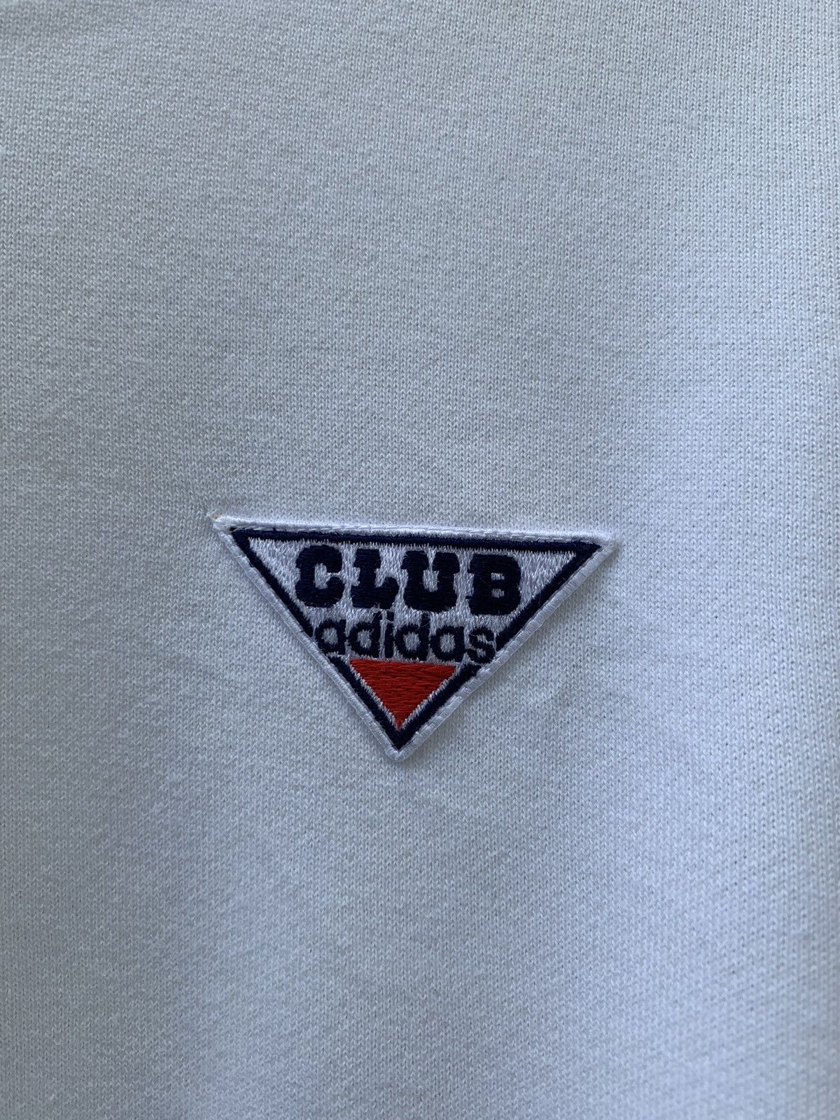 Adidas Vintage 80s Adidas Club Descente White Crewneck Size US S / EU 44-46 / 1 - 2 Thumbnail