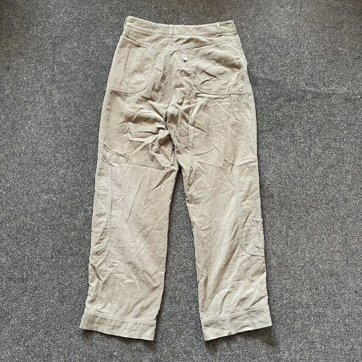 Vintage Vintage Y2K Baggy Cargo Pants Parachute Streetwear Washed 32 Size 32" / US 10 / IT 46 - 3 Thumbnail