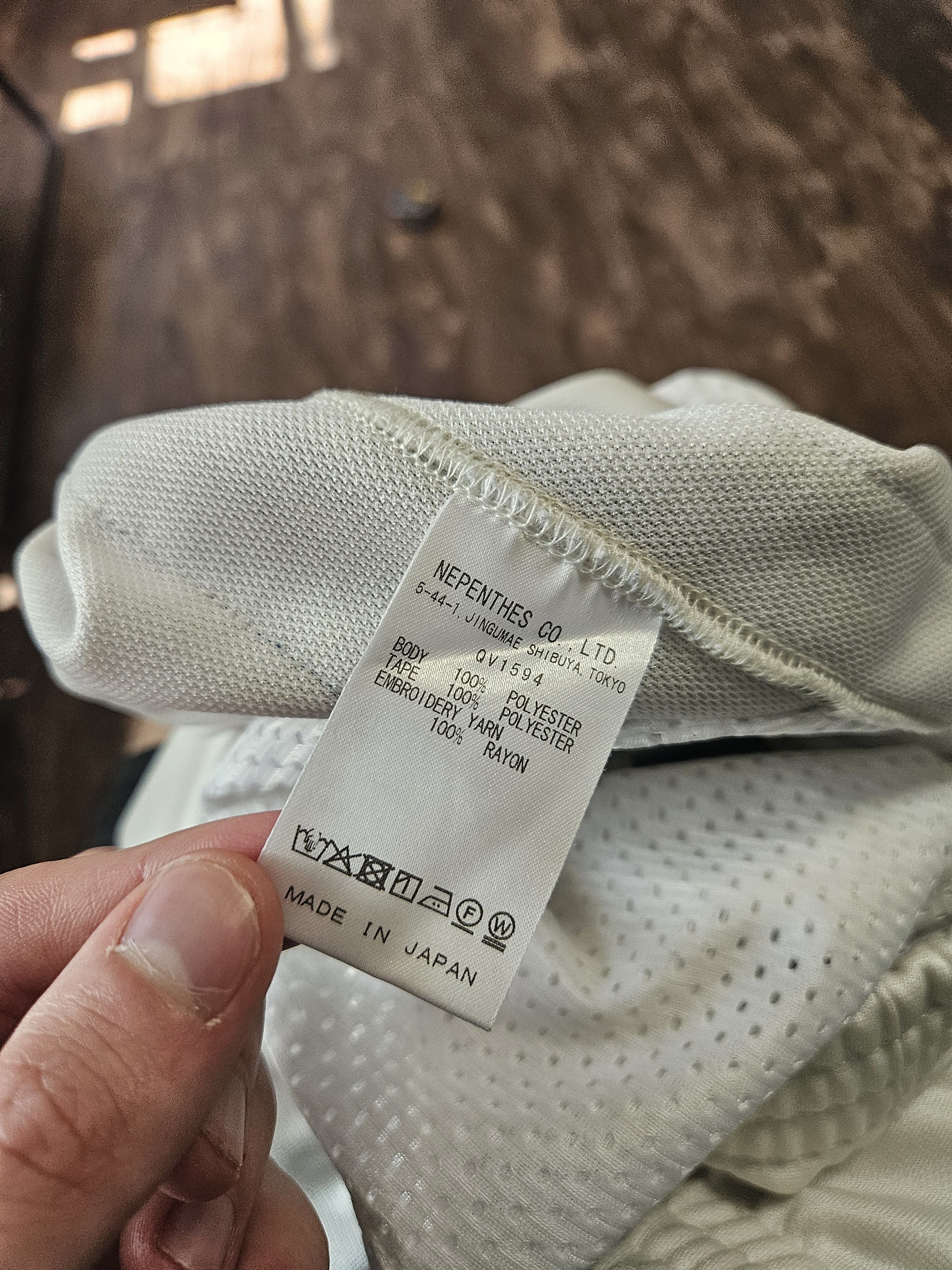 Needles Poly Smooth White Sea Blue Track Pants Size US 30 / EU 46 - 7 Thumbnail