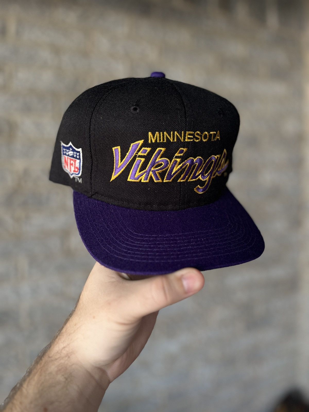 Sports Specialties × Vintage Vintage NFL Sports Specialties Minnesota Vikings SnapBack Size ONE SIZE - 1 Thumbnail