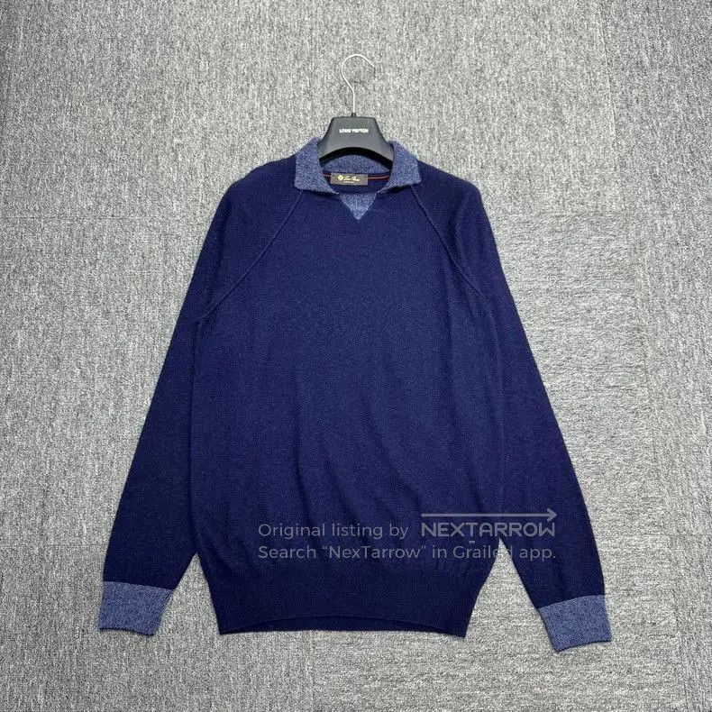 Loro Piana Loro Piana V-Neck Cashmere Sweater. Size US L / EU 52-54 / 3 - 1 Thumbnail